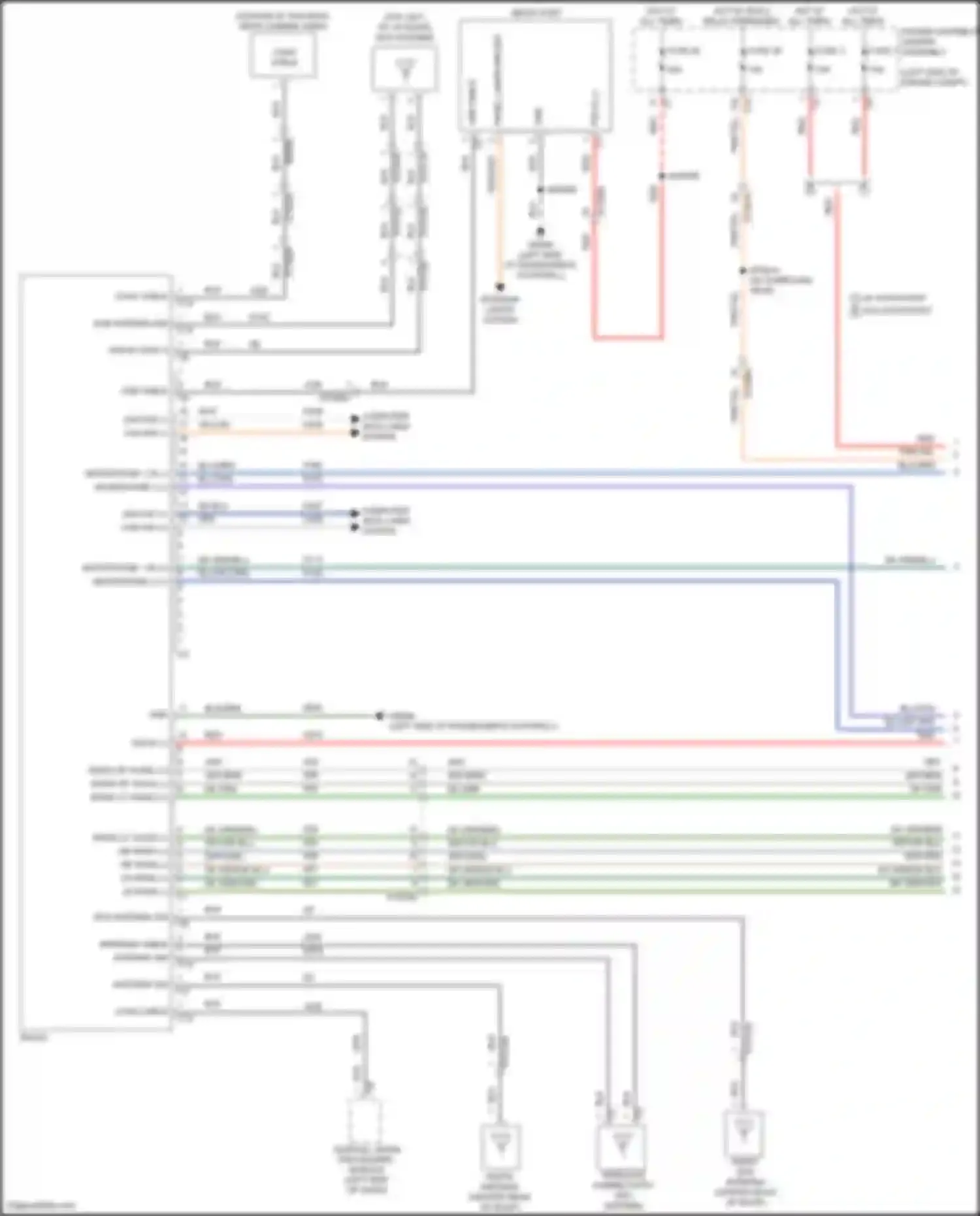 Compass Jeep II facelift (2020-2024): Radio circuit, premium (1 of 3)