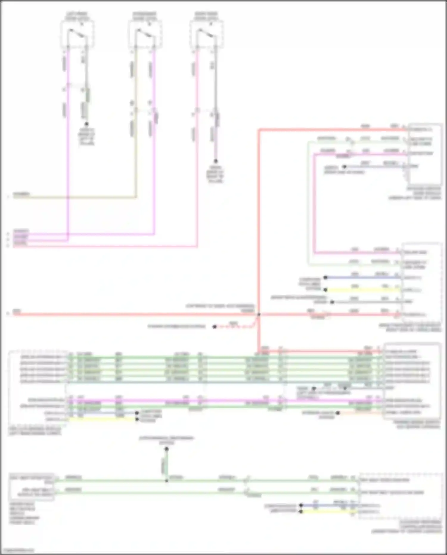 Compass Jeep II facelift (2020-2024): Warning systems circuit (2 of 2)