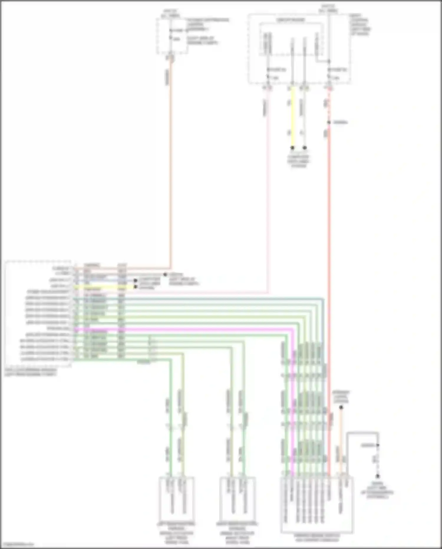 Wiring diagram actuator a ctrl for Jeep Compass II facelift (2020-2024) (3 of 3)