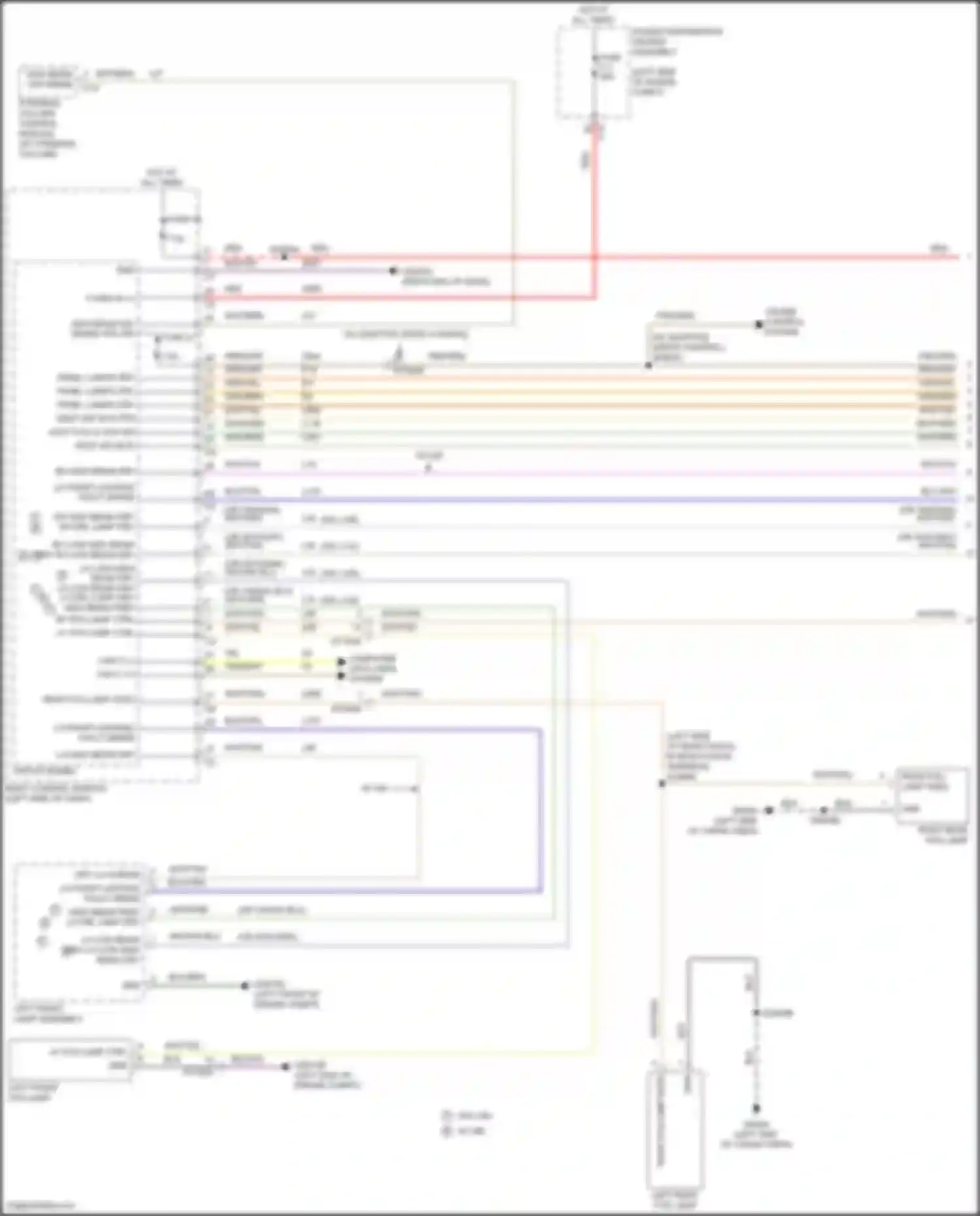 Wiring diagram drv lh hi beam for Jeep Compass II facelift (2020-2024) (1 of 1)