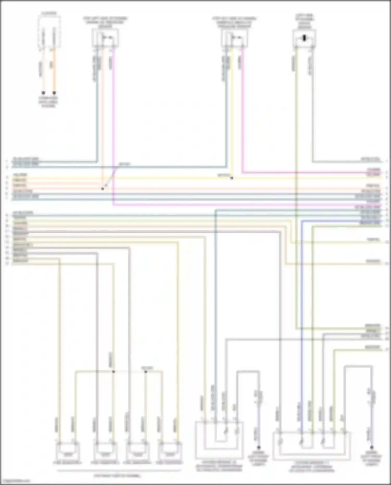 Wiring diagram fuel injector 1 for Jeep Compass II facelift (2020-2024) (1 of 1)