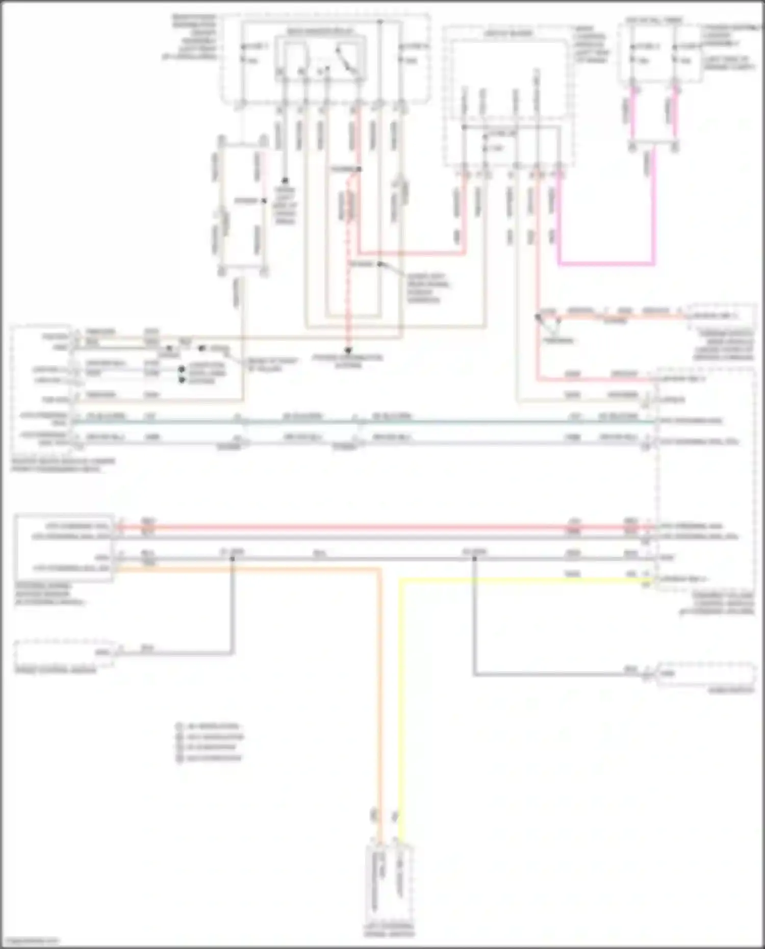 Wiring diagram htd steering whl fd for Jeep Compass II facelift (2020-2024) (1 of 1)