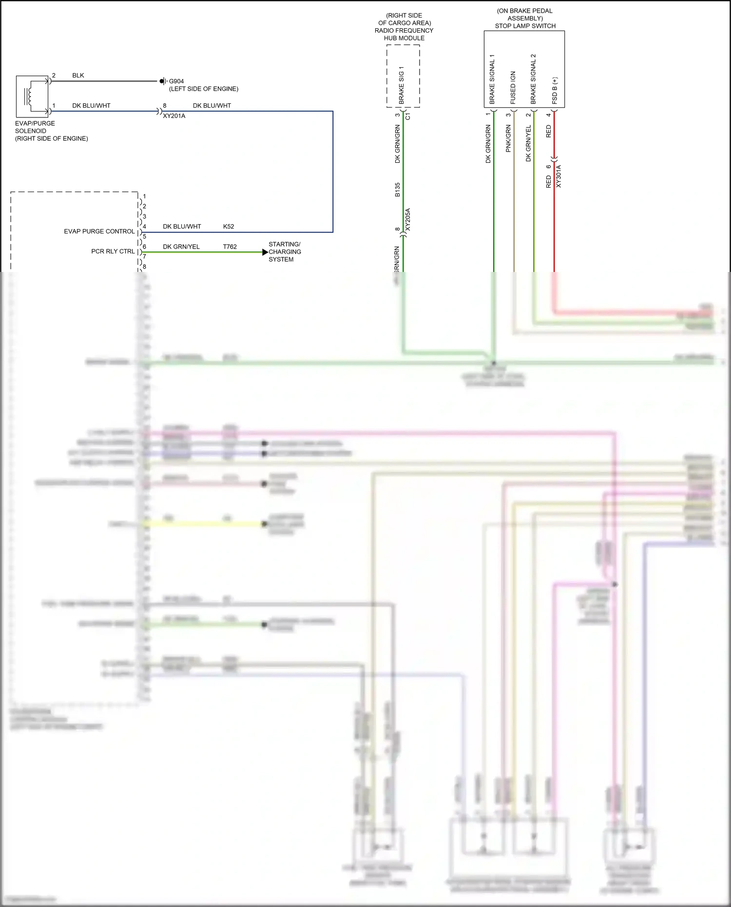 Jeep Compass II facelift (2020-2024) powertrain control module wiring diagram  (12 of 15)