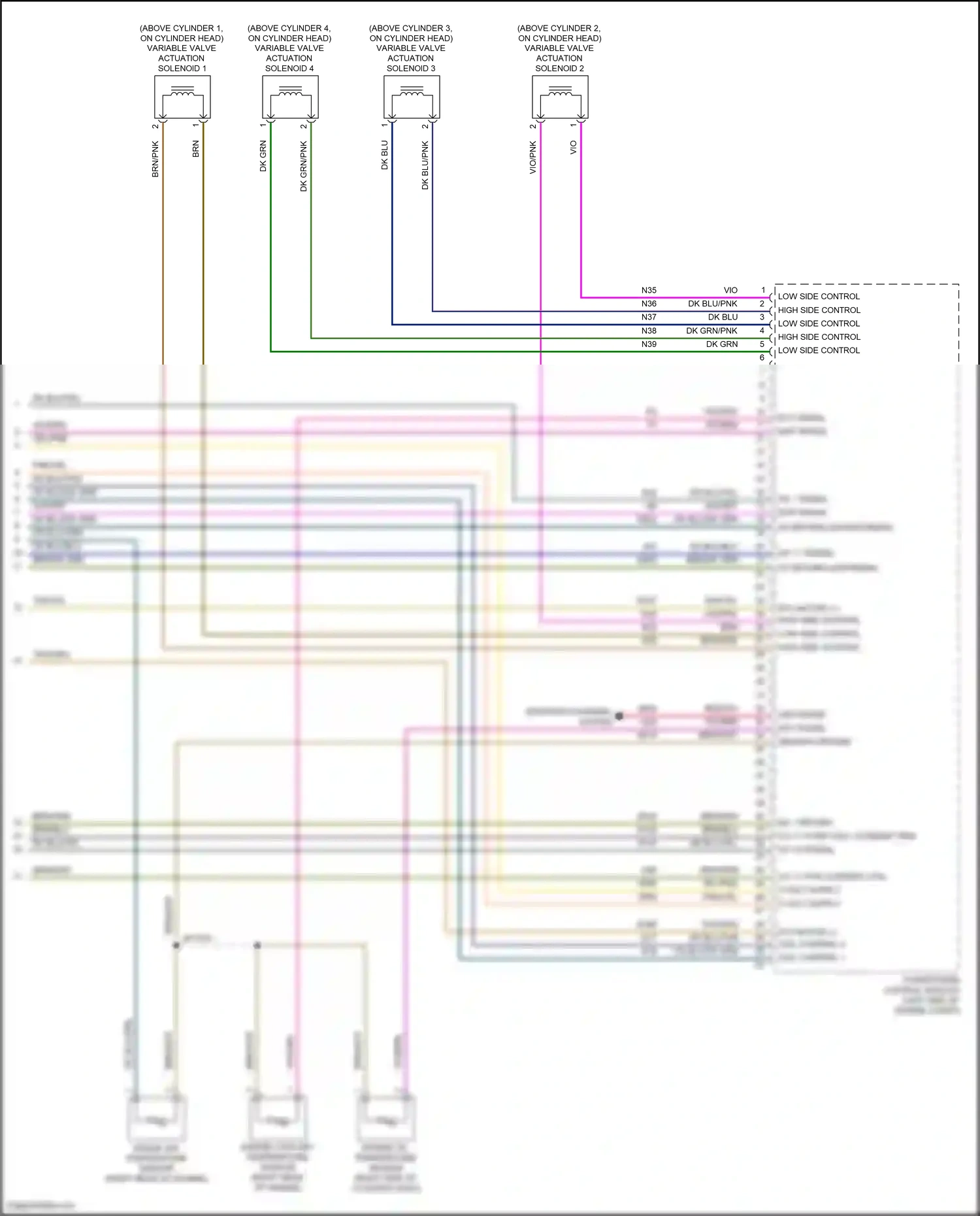 Jeep Compass II facelift (2020-2024) powertrain control module wiring diagram  (15 of 15)