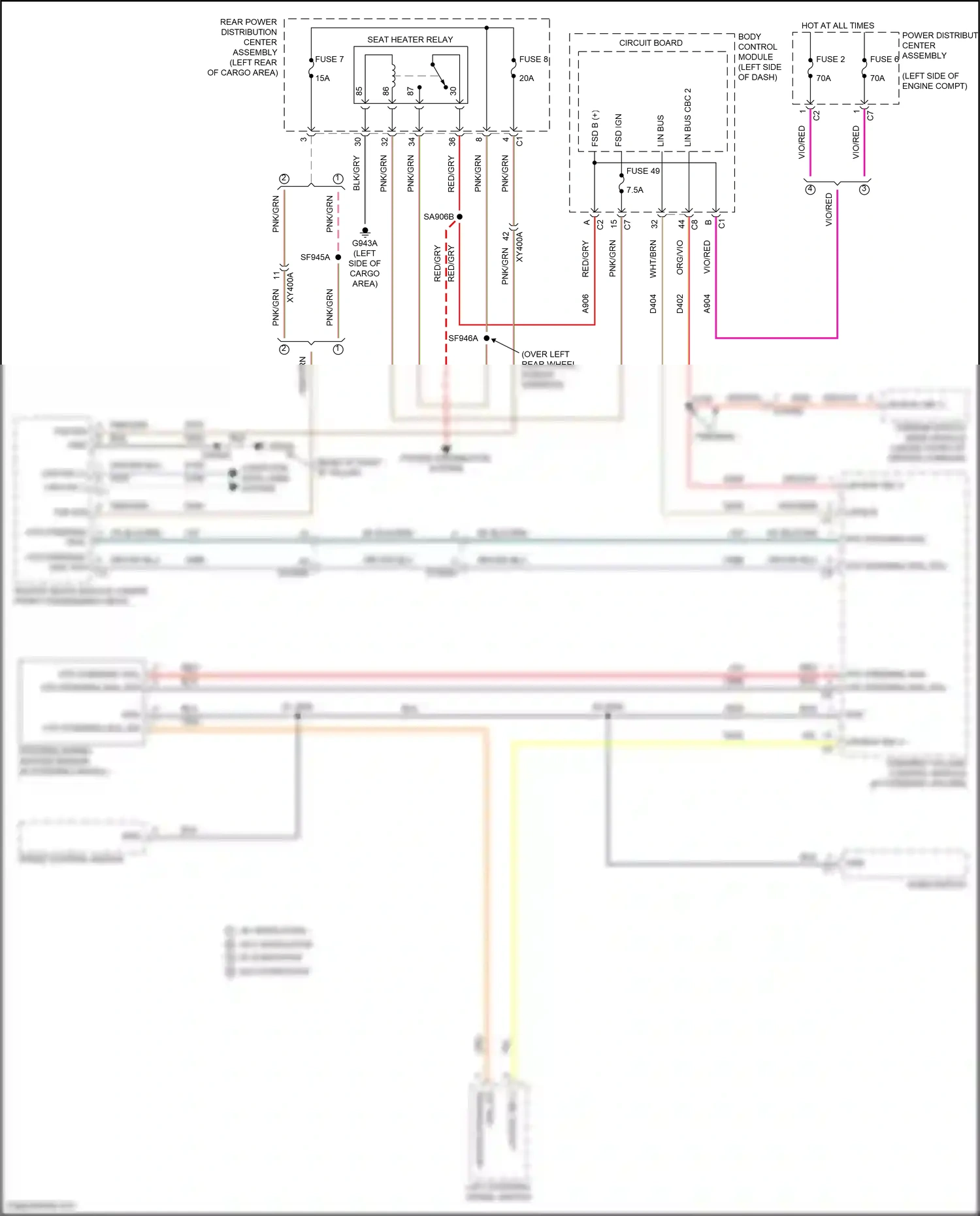 Jeep Compass II facelift (2020-2024) steering column control module wiring diagram  (15 of 15)