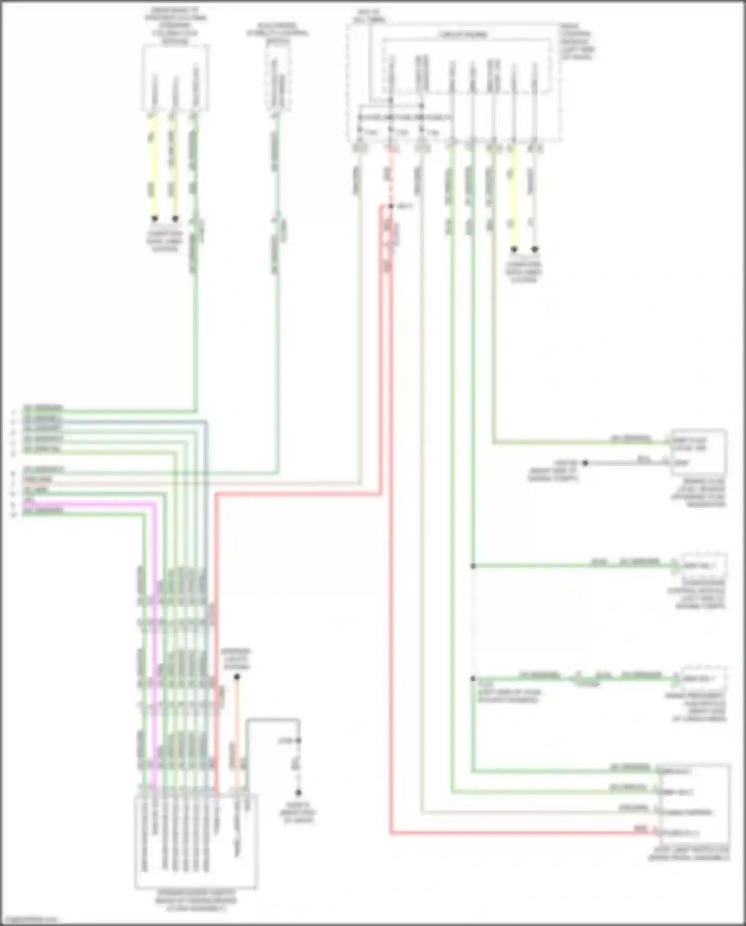 Wiring diagram brk fluid for Jeep Compass II (2016-2022) (1 of 1)
