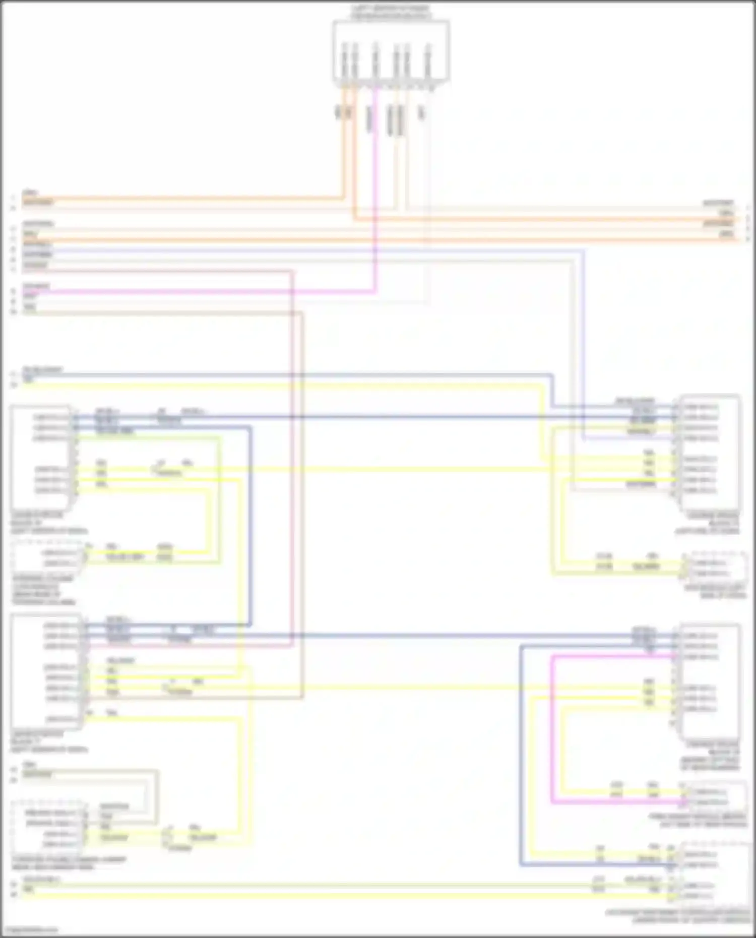 Wiring diagram can bus splice block 16 for Jeep Compass II (2016-2022) (1 of 1)
