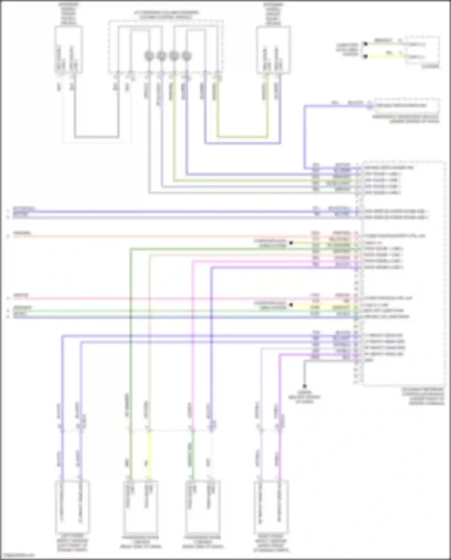 Wiring diagram pass squib 1 line 1 for Jeep Compass II (2016-2022) (1 of 1)