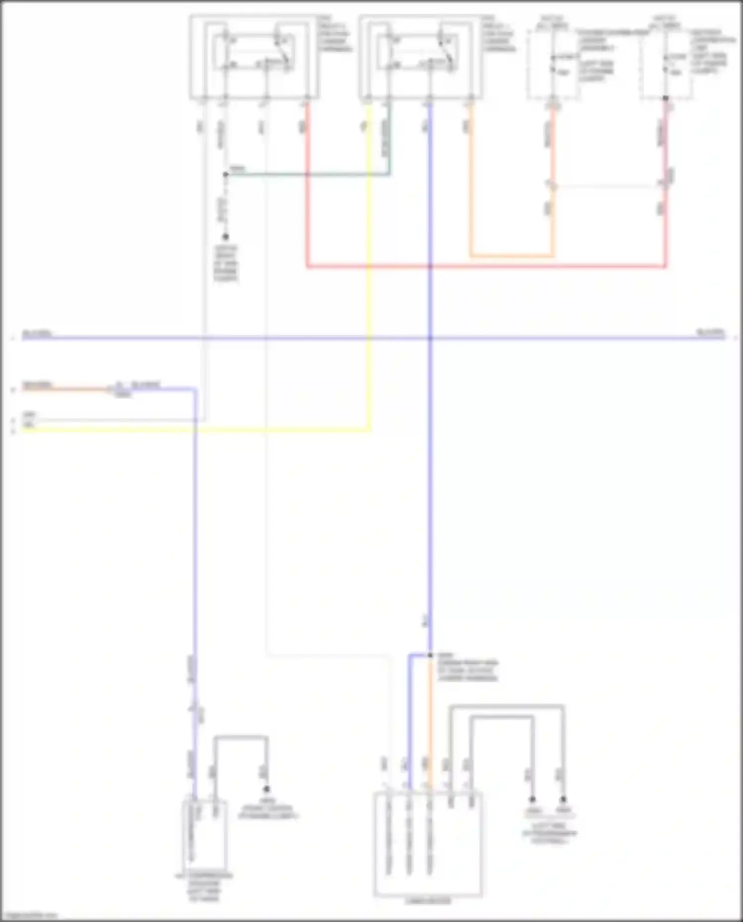 Wiring diagram ptc relay 1 for Jeep Compass II (2016-2022) (1 of 4)