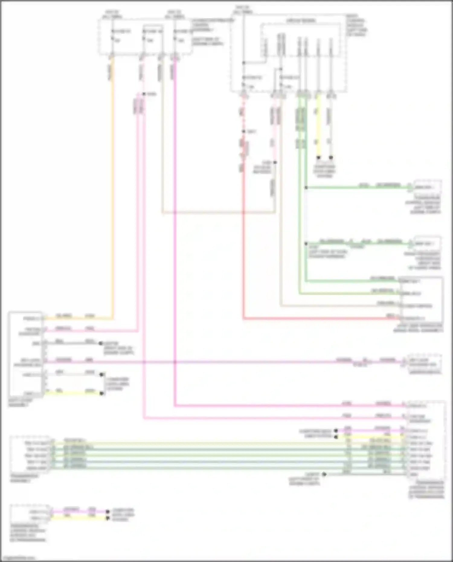 Wiring diagram radio frequency hub module for Jeep Compass II (2016-2022) (9 of 11)