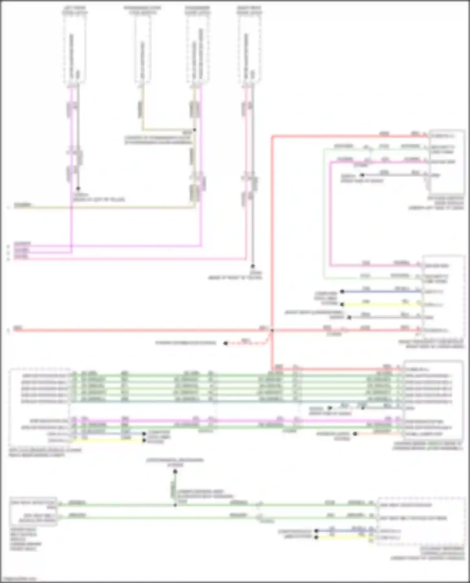 Wiring diagram red for Jeep Compass II (2016-2022) (10 of 70)