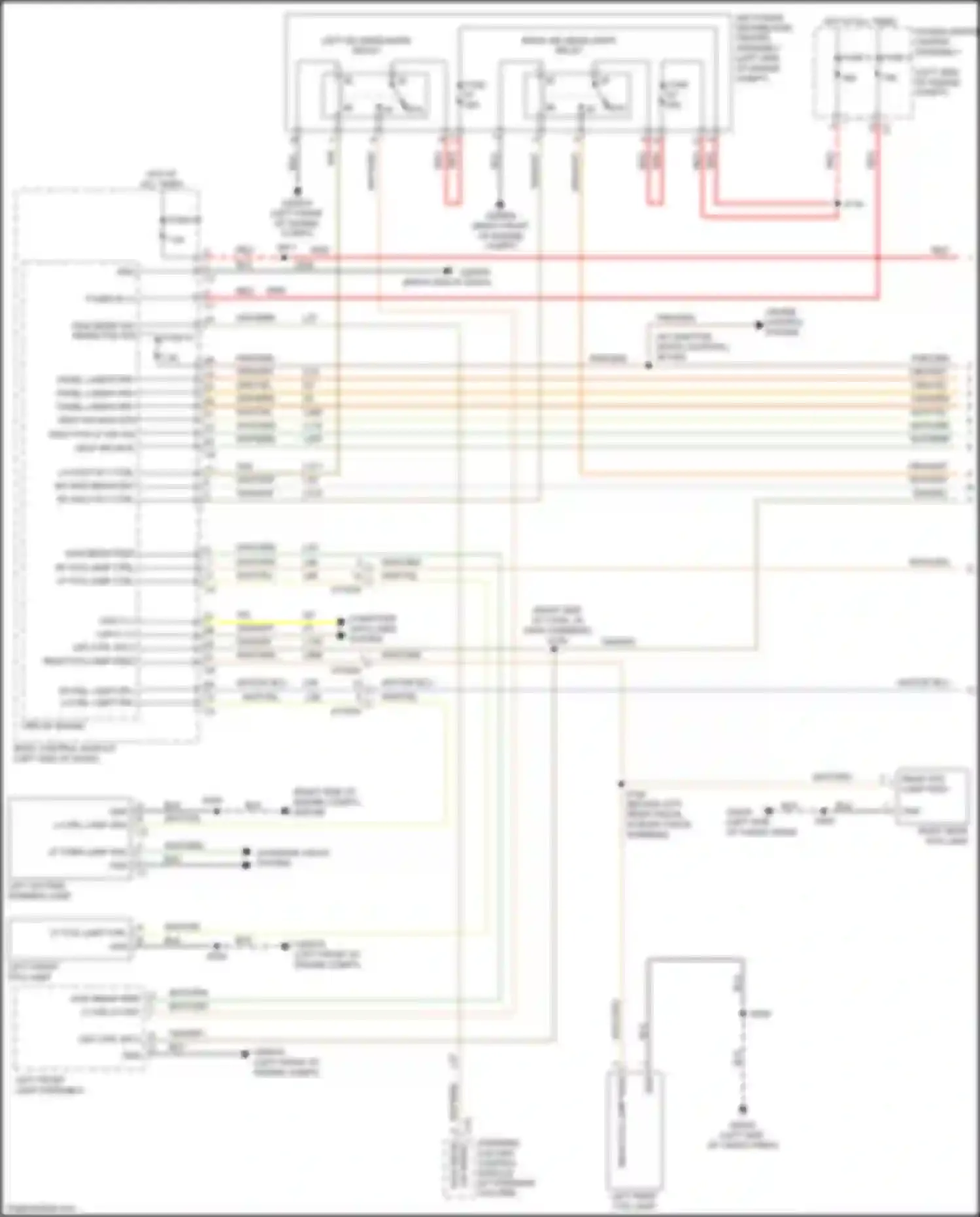 Wiring diagram rh drl lamp drv lh drl lamp drv for Jeep Compass II (2016-2022) (1 of 1)