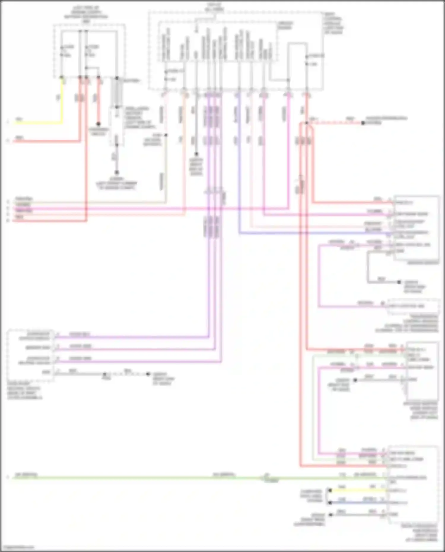 Wiring diagram start stop for Jeep Compass II (2016-2022) (1 of 1)