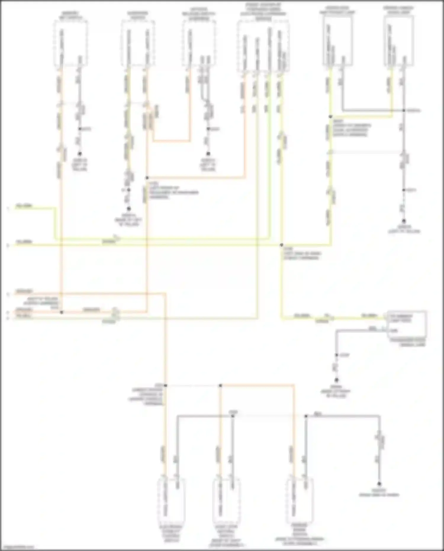 Wiring diagram sunroof sw rtn for Jeep Compass II (2016-2022) (1 of 2)
