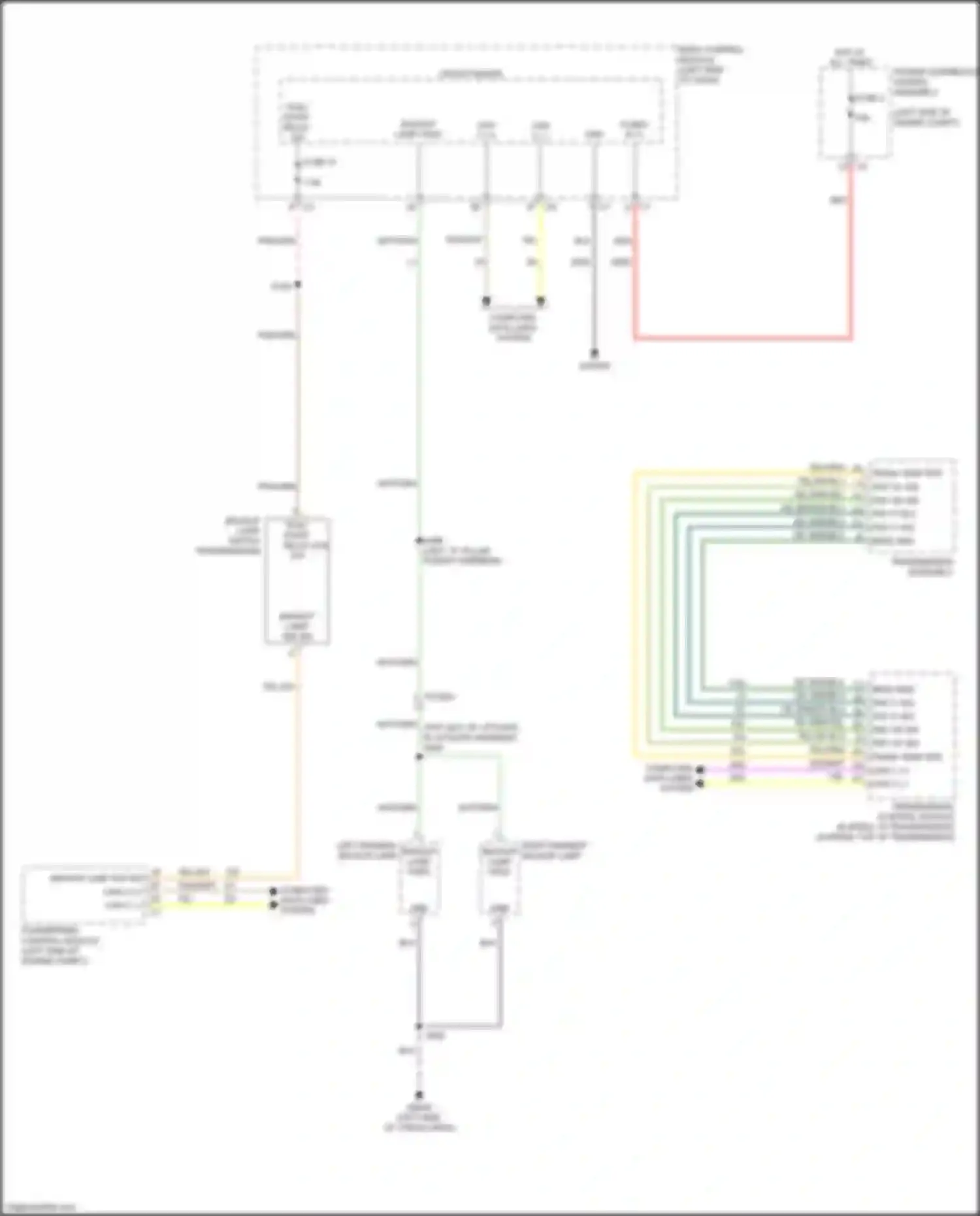 Wiring diagram yel/org for Jeep Compass II (2016-2022) (3 of 3)