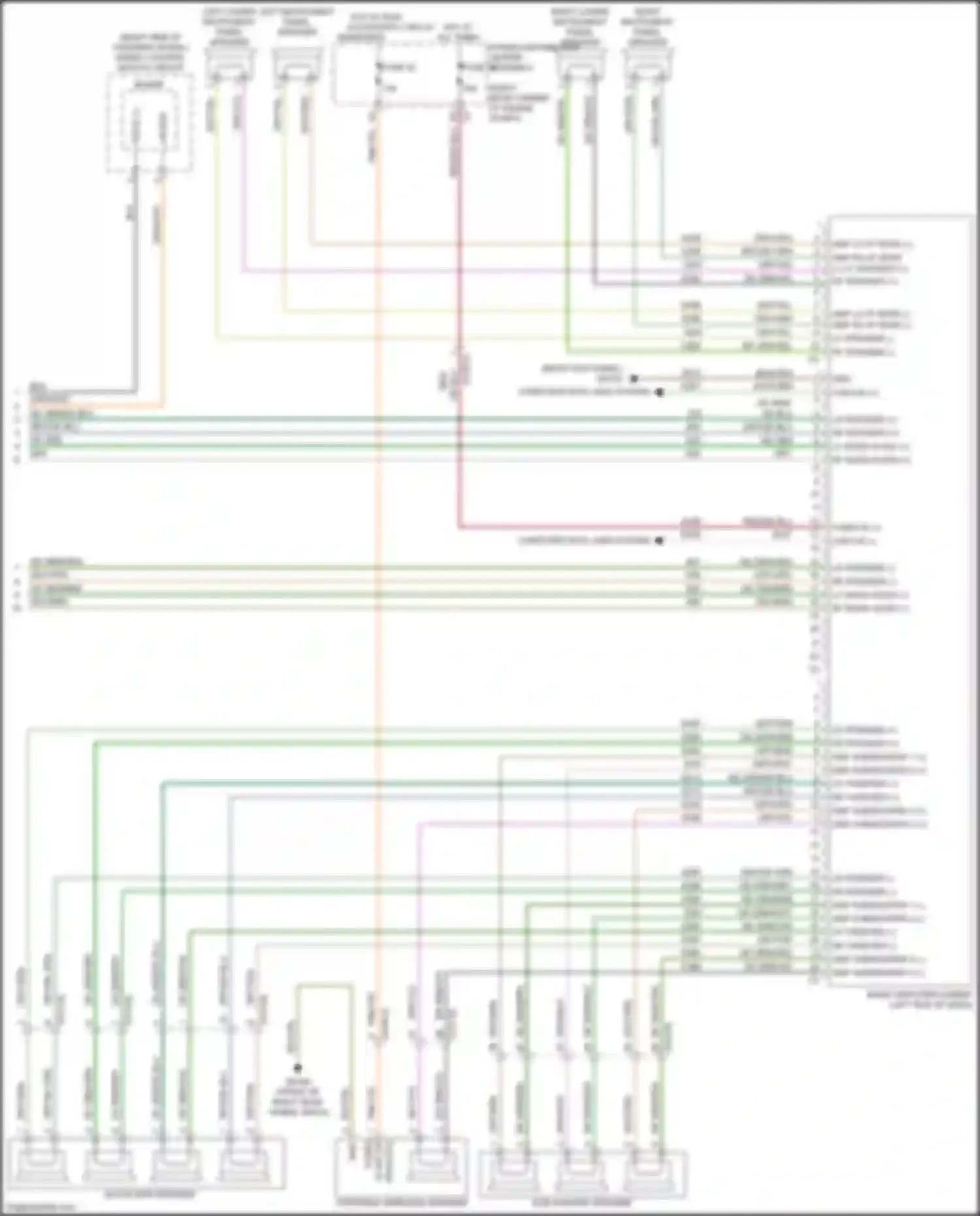 Wiring diagram computer data lines system for Jeep Gladiator JT (2019-2023) (28 of 66)