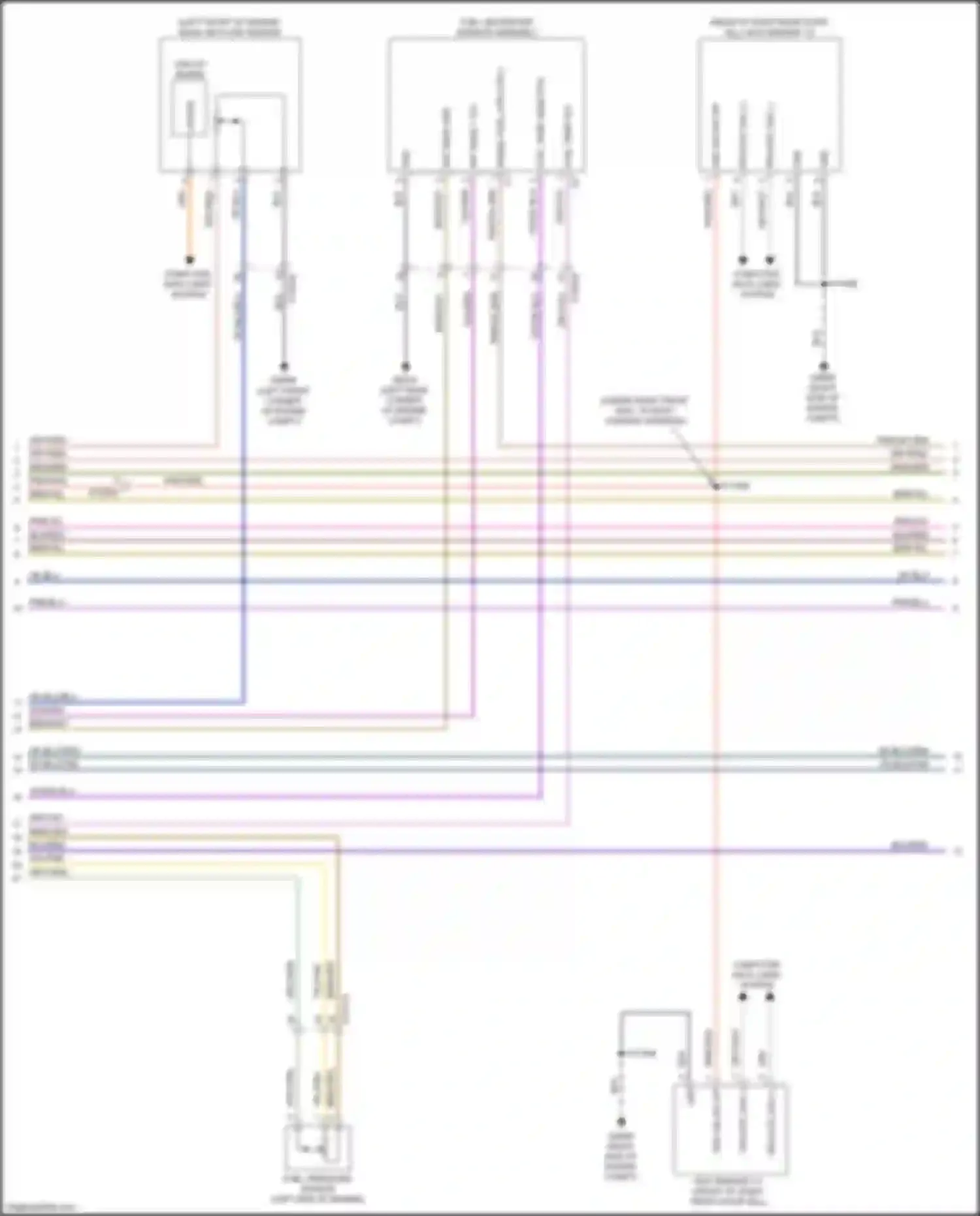 Wiring diagram dk blu/blu for Jeep Gladiator JT (2019-2023) (7 of 12)