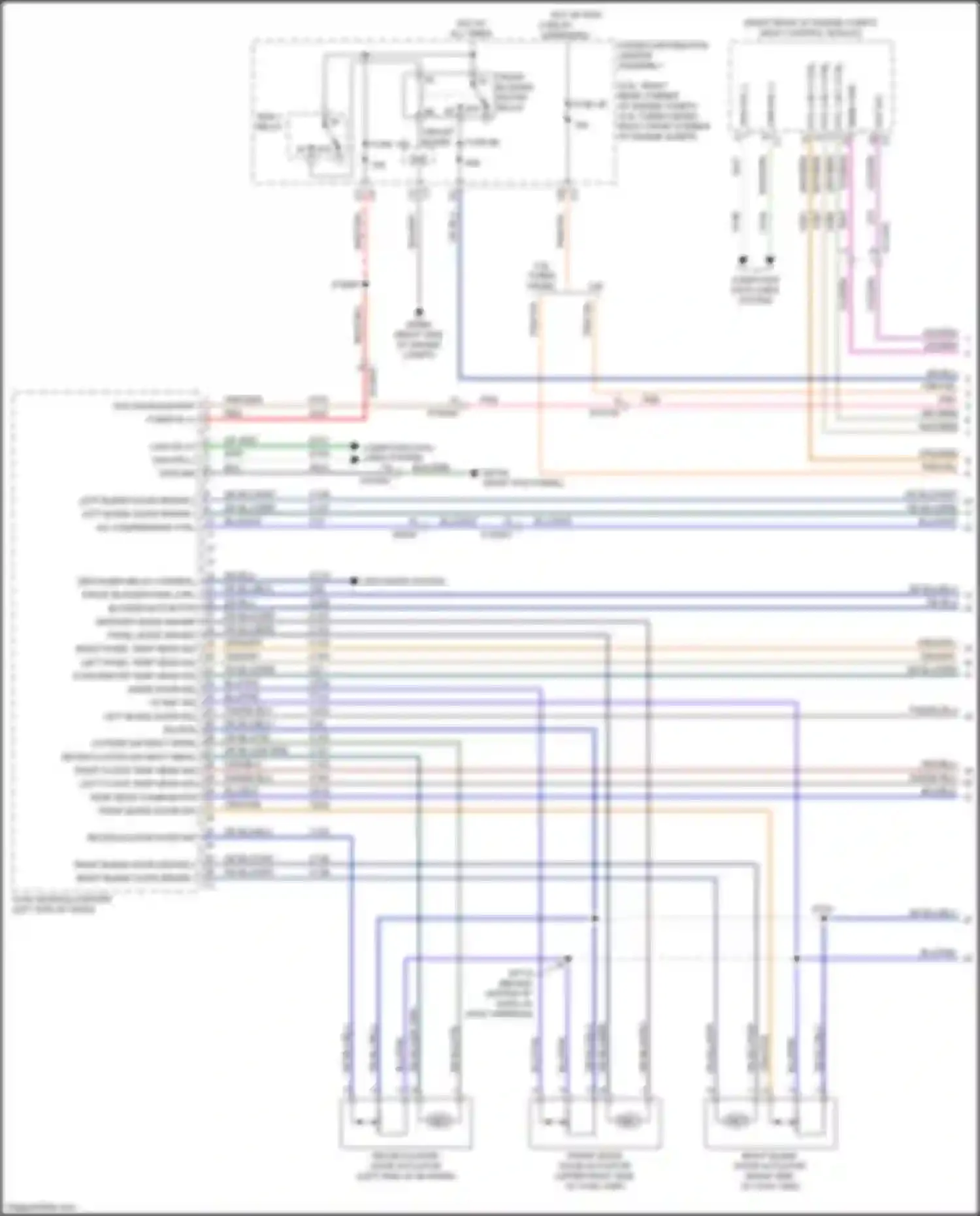 Wiring diagram dk blu/org for Jeep Gladiator JT (2019-2023) (1 of 13)
