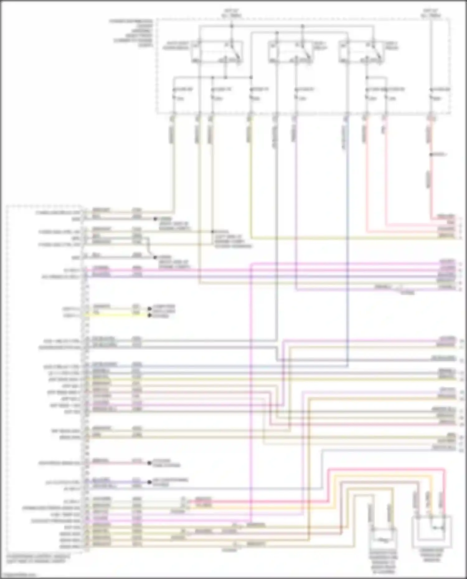 Wiring diagram dk blu/org for Jeep Gladiator JT (2019-2023) (5 of 13)