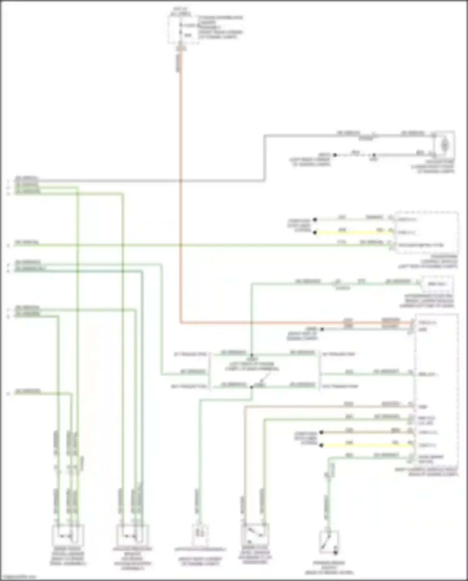 Wiring diagram dk grn/brn for Jeep Gladiator JT (2019-2023) (2 of 12)