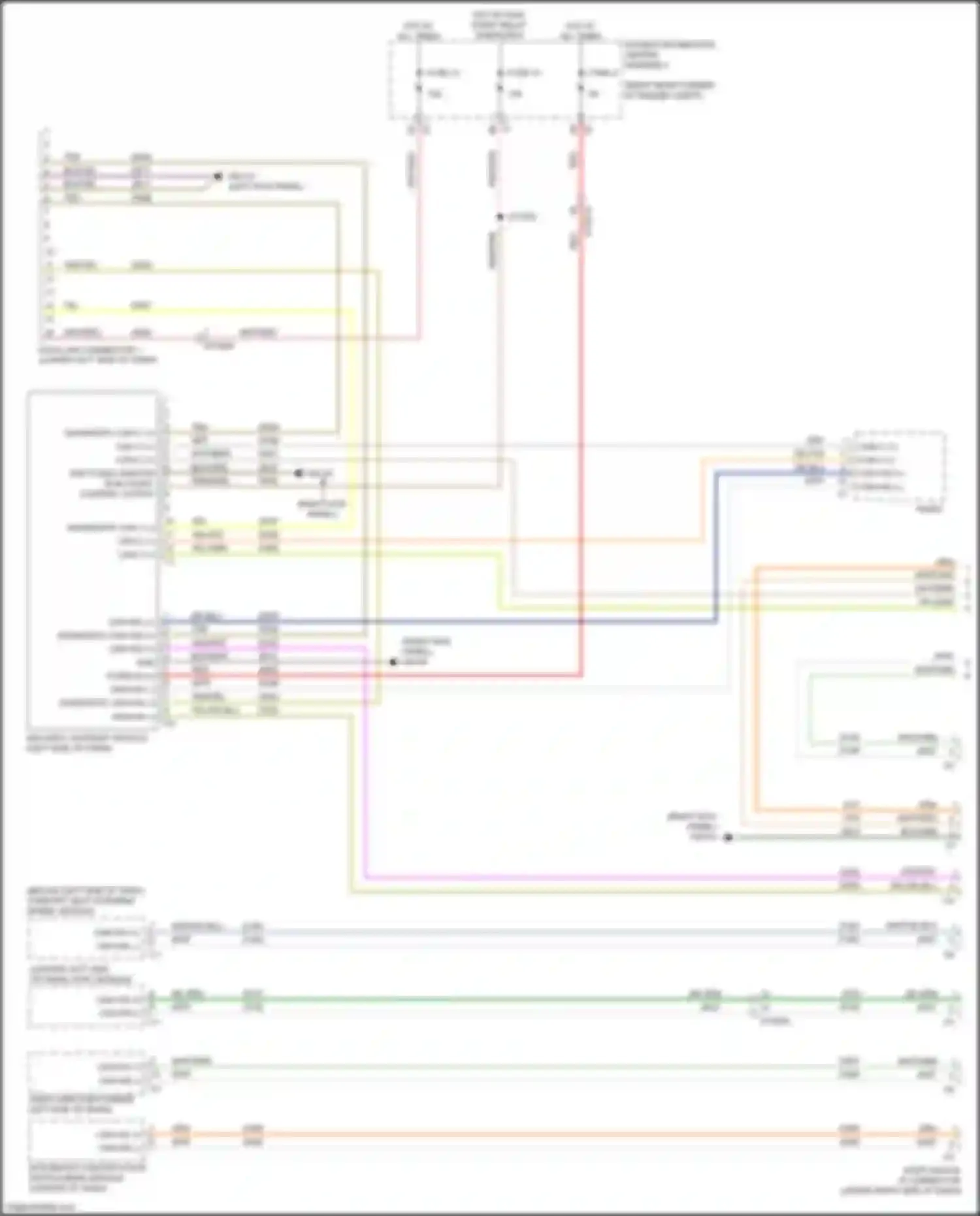 Wiring diagram fuse 5 for Jeep Gladiator JT (2019-2023) (1 of 2)