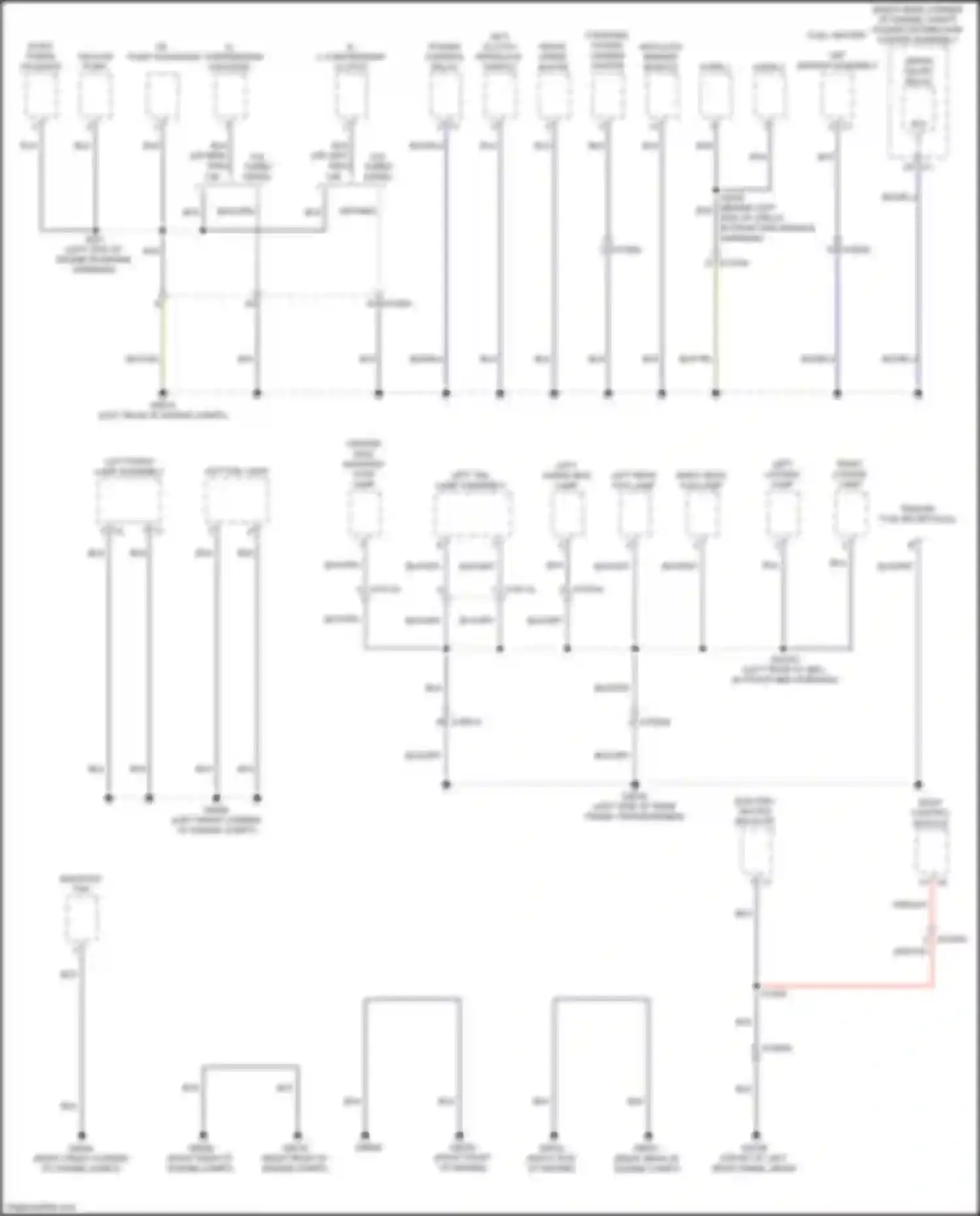 Wiring diagram horn 2 for Jeep Gladiator JT (2019-2023) (1 of 2)