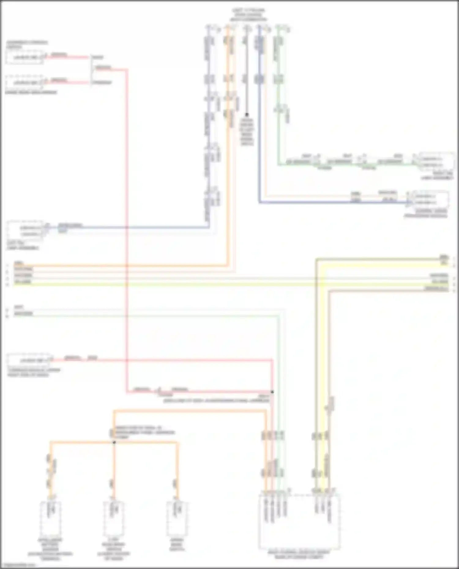 Wiring diagram lin bus for Jeep Gladiator JT (2019-2023) (2 of 15)