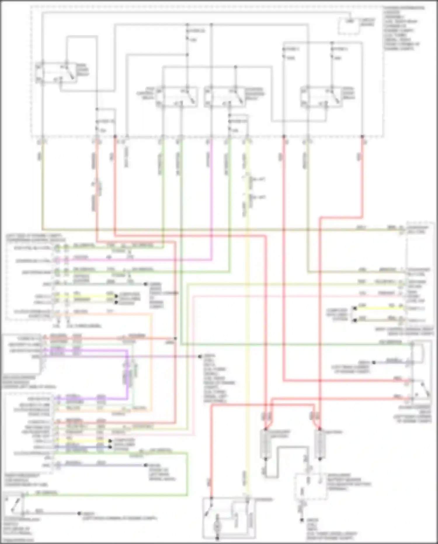 Wiring diagram power distribution center assembly for Jeep Gladiator JT (2019-2023) (49 of 64)