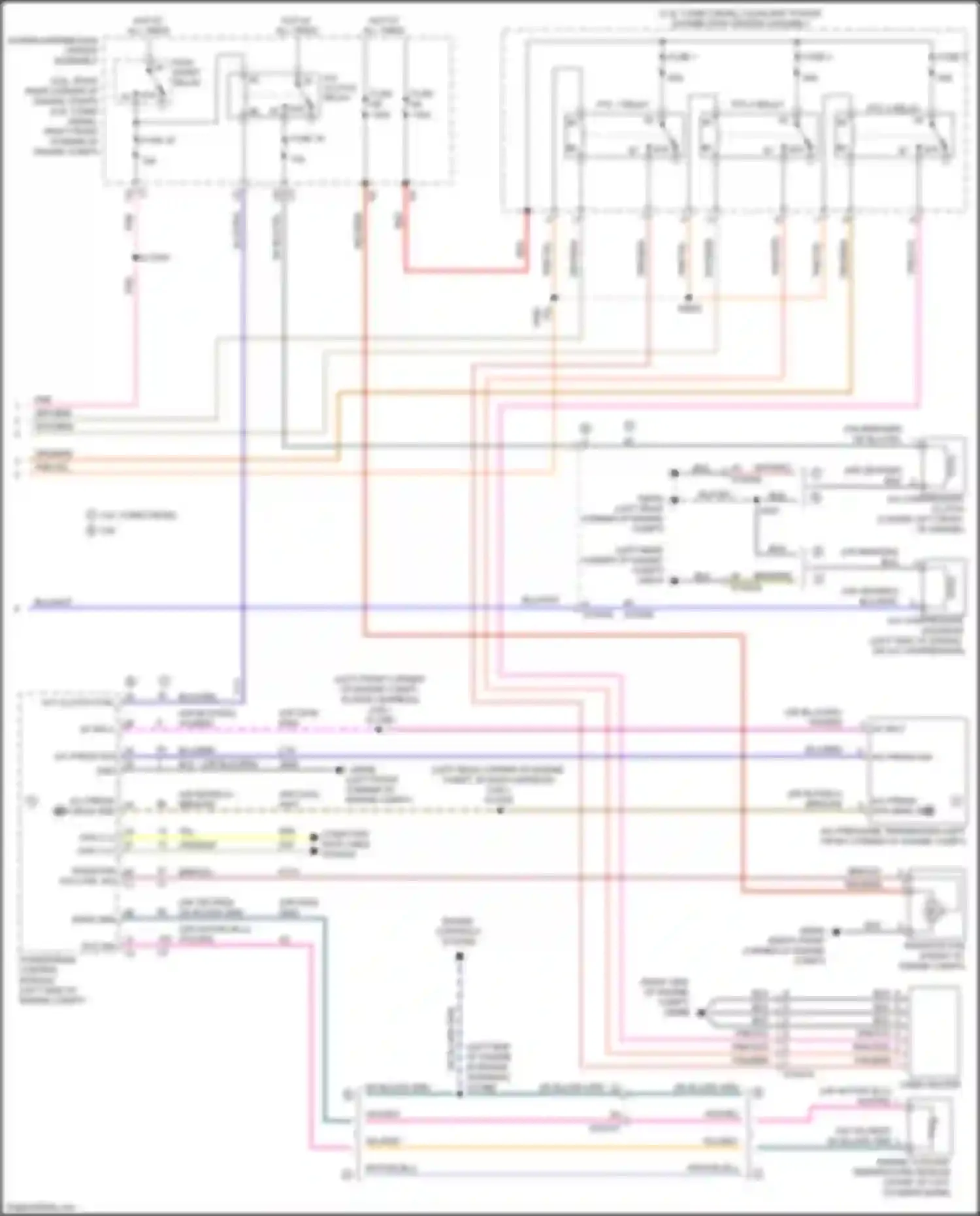 Wiring diagram vio/org for Jeep Gladiator JT (2019-2023) (2 of 9)