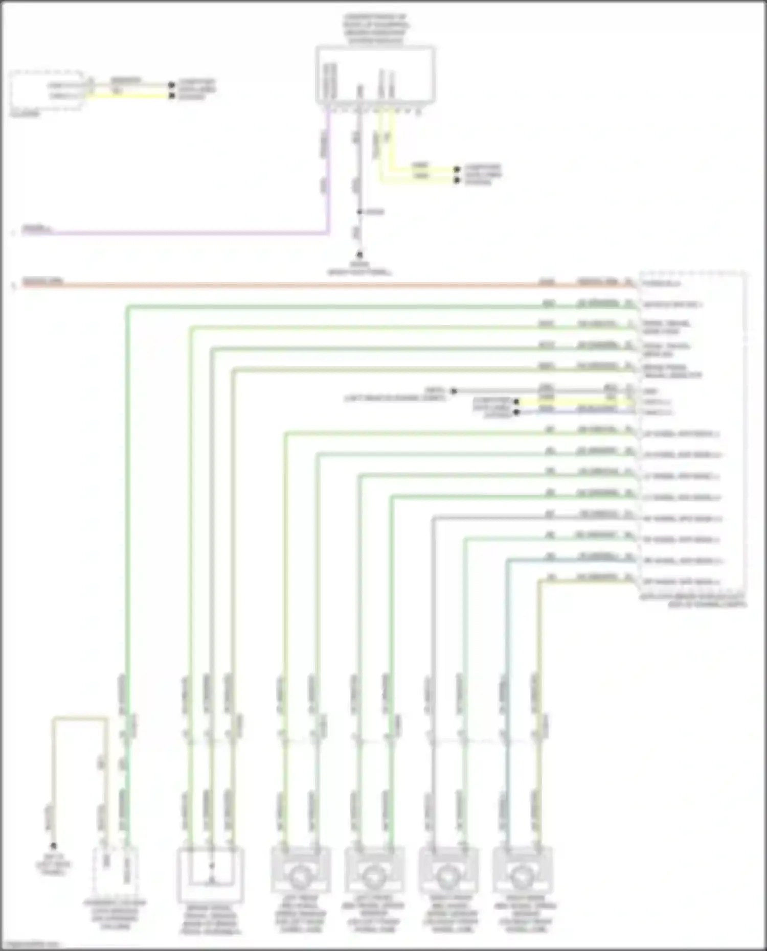 Wiring diagram yel/gry for Jeep Gladiator JT (2019-2023) (2 of 4)