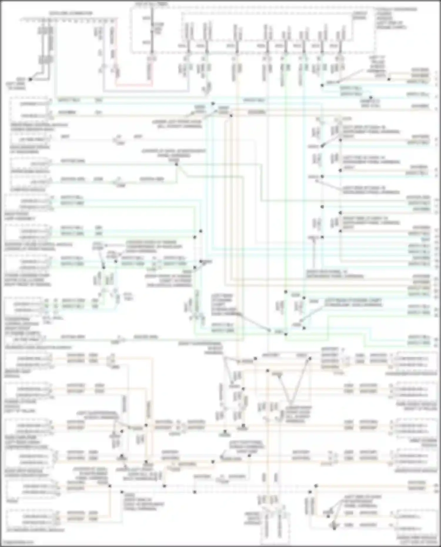 Grand Cherokee Jeep WK2 (2010-2013): Computer data lines circuit (1 of 2)