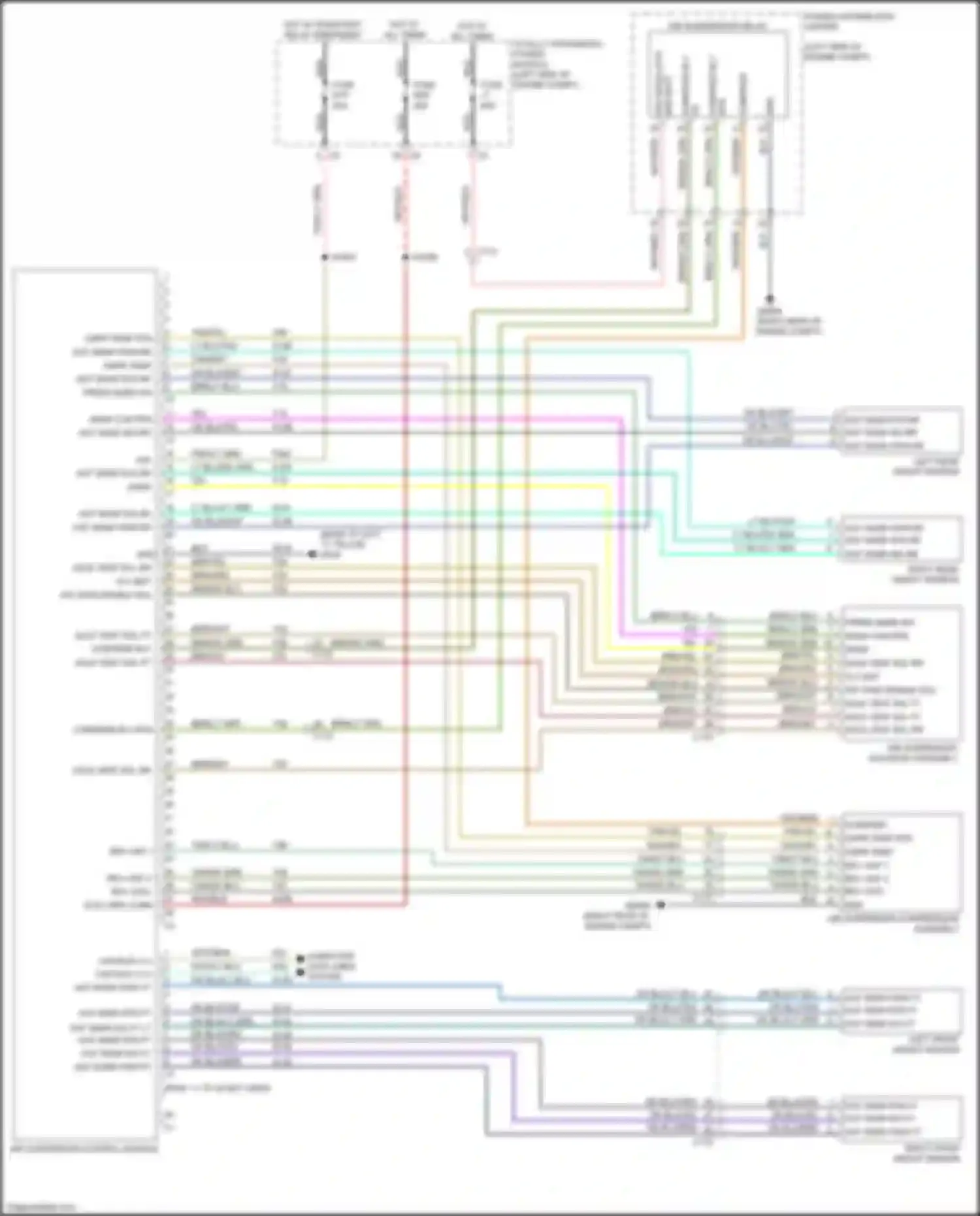 Grand Cherokee Jeep WK2 (2010-2013): 3.6l, electronic suspension circuit