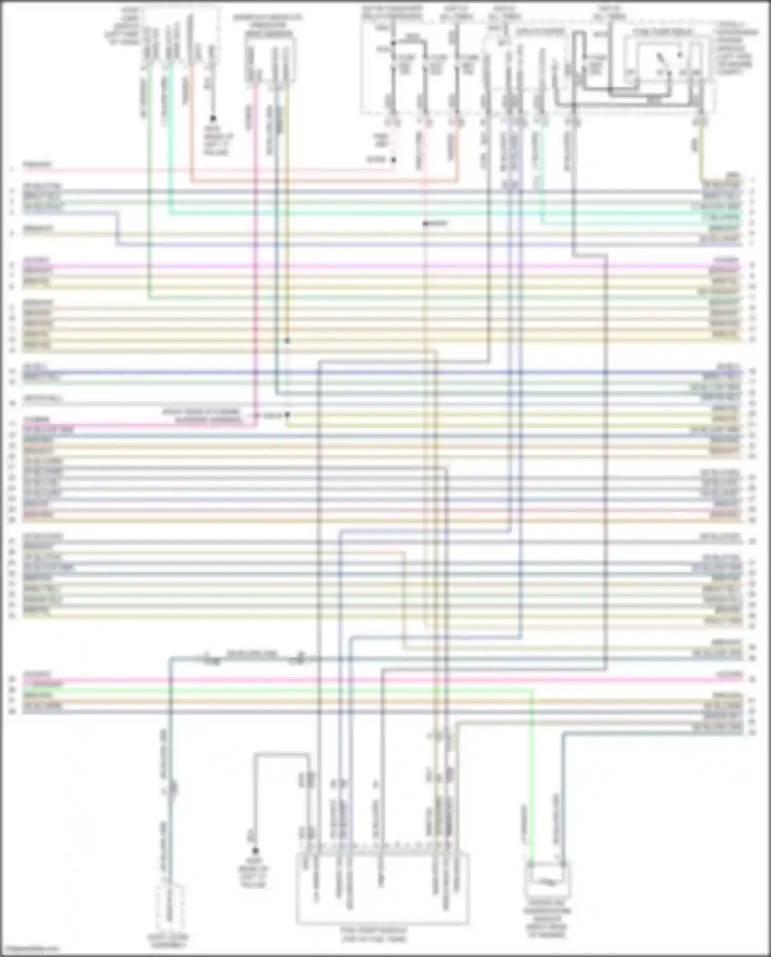 Grand Cherokee Jeep WK2 (2010-2013): Wiring diagram engine performance 3.6l (3 of 5)