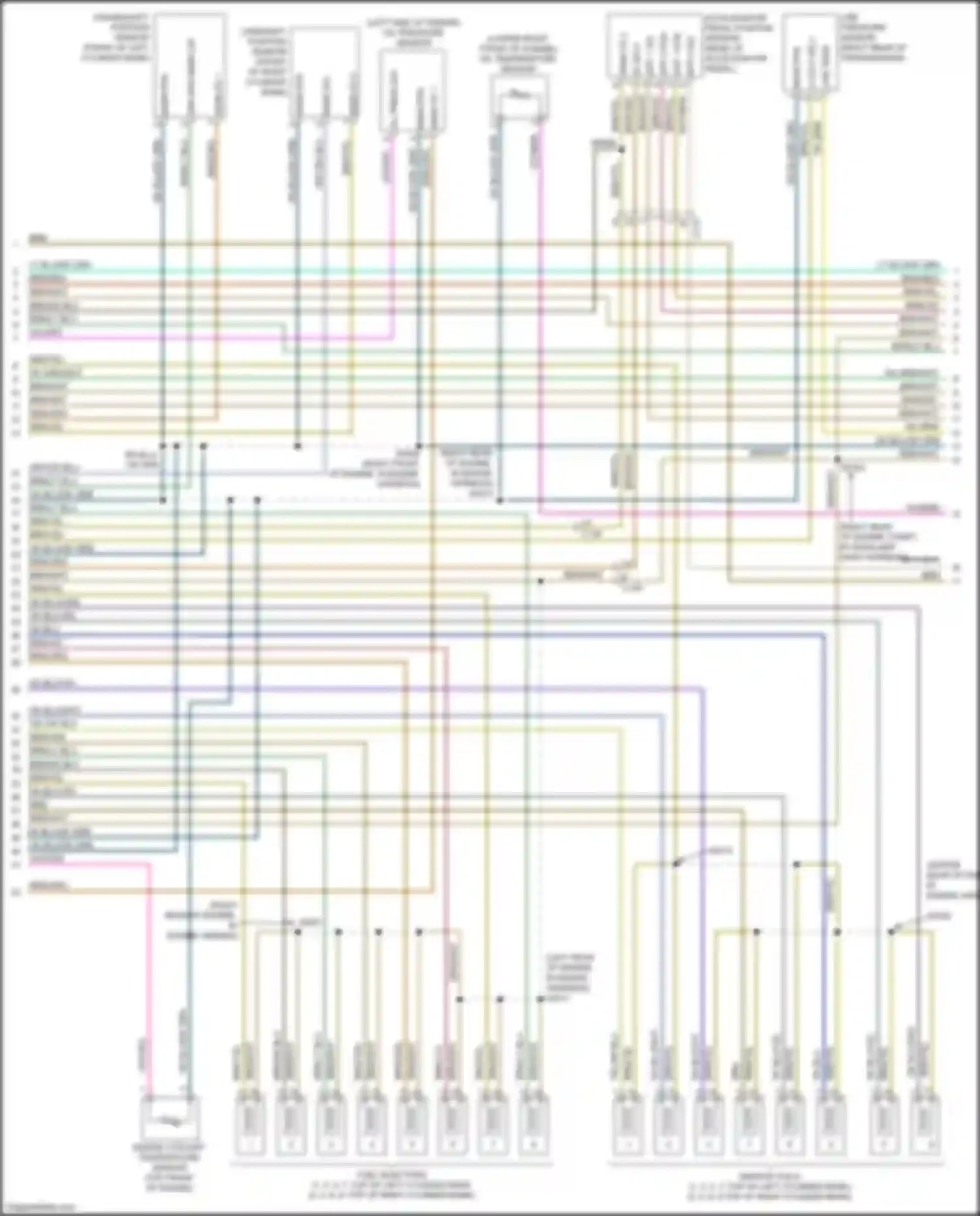 Grand Cherokee Jeep WK2 (2010-2013): Wiring diagram engine performance 5.7l (3 of 5)