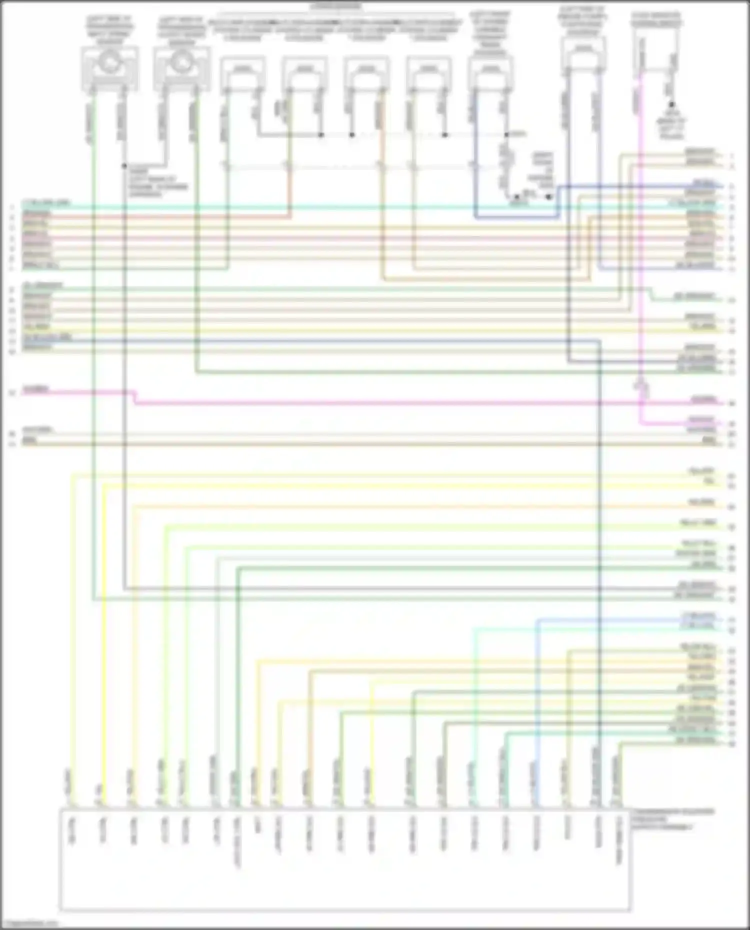 Grand Cherokee Jeep WK2 (2010-2013): Wiring diagram engine performance 5.7l (4 of 5)