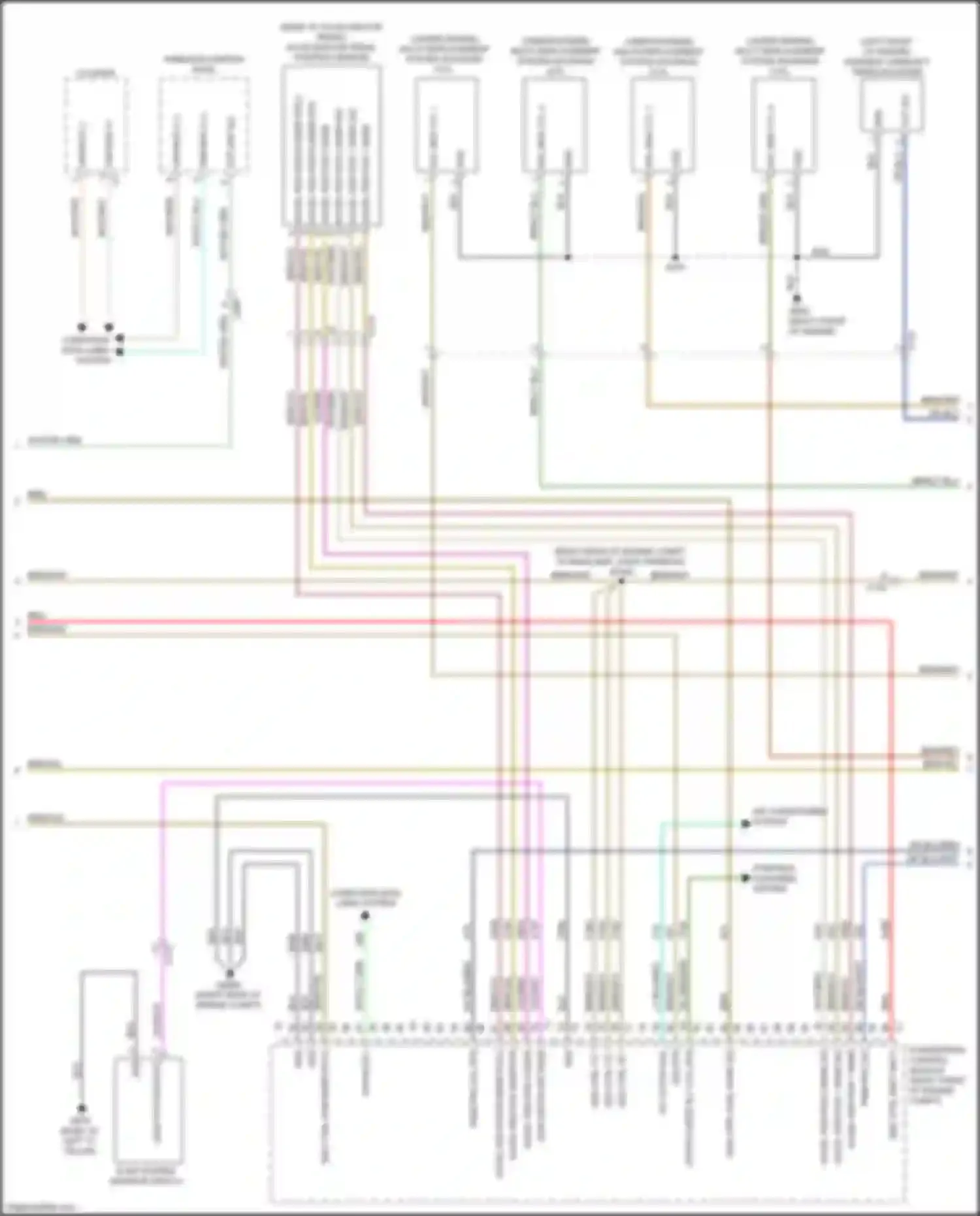Grand Cherokee Jeep WK2 (2010-2013): Wiring diagram engine performance 6.4l (2 of 5)