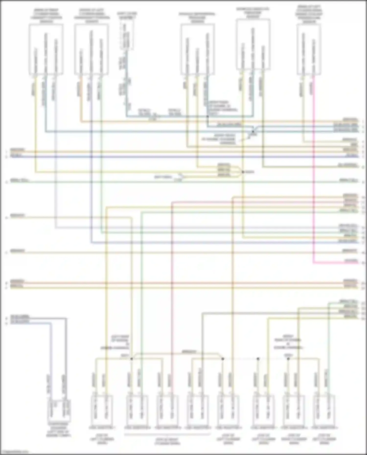 Grand Cherokee Jeep WK2 (2010-2013): Wiring diagram engine performance 6.4l (3 of 5)