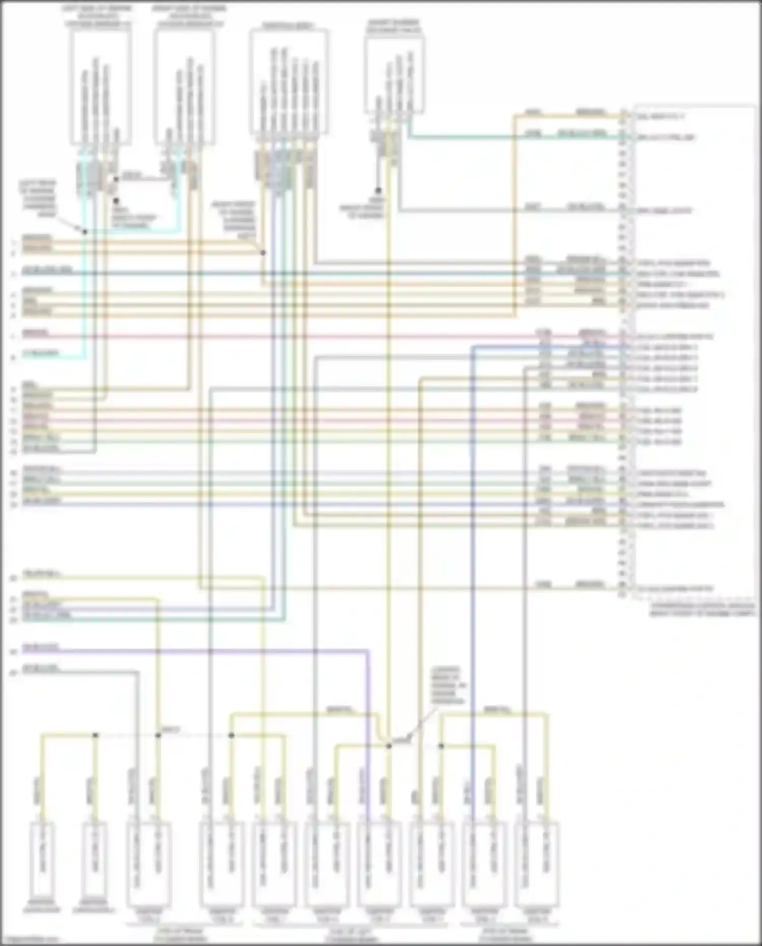 Grand Cherokee Jeep WK2 (2010-2013): Wiring diagram engine performance 6.4l (5 of 5)
