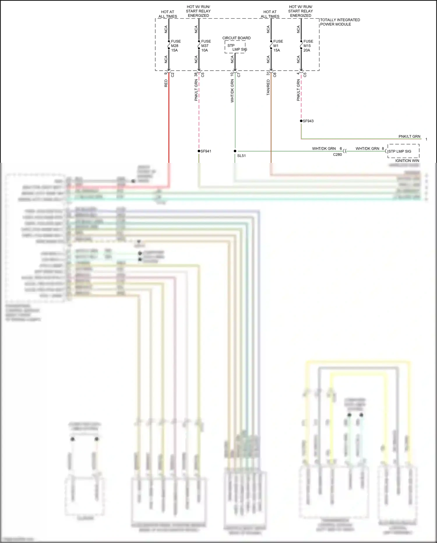 Wiring diagram computer data lines system for Jeep Grand Cherokee WK2 (2010-2013) (57 of 73)