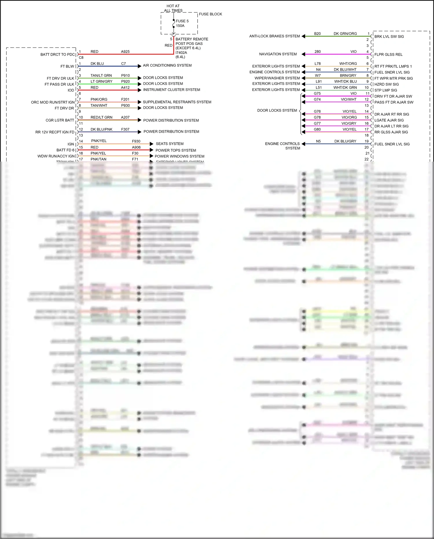 Wiring diagram computer data lines system for Jeep Grand Cherokee WK2 (2010-2013) (11 of 73)
