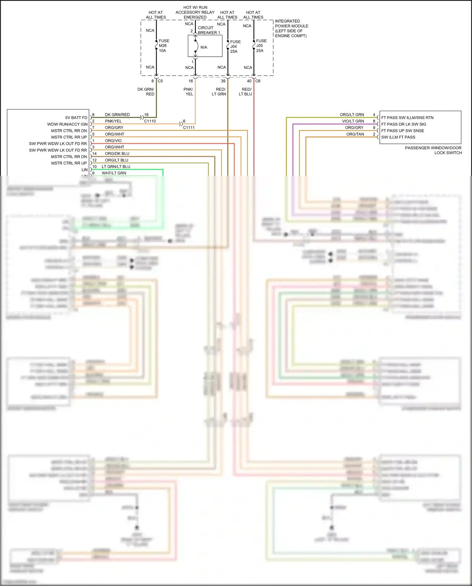 Wiring diagram computer data lines system for Jeep Grand Cherokee WK2 (2010-2013) (20 of 73)