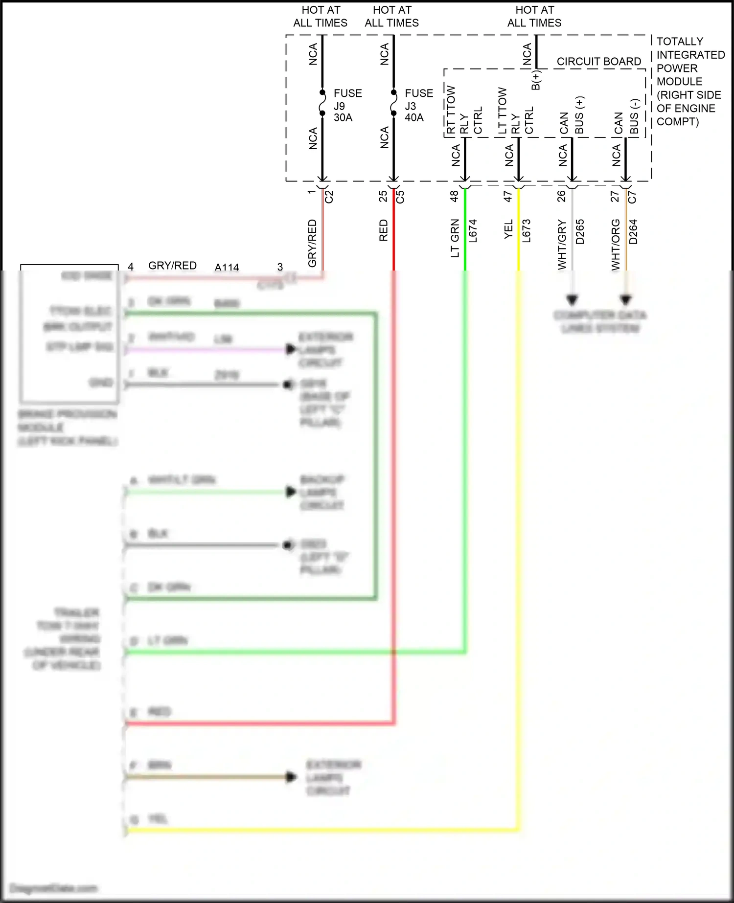 Wiring diagram computer data lines system for Jeep Grand Cherokee WK2 (2010-2013) (40 of 73)