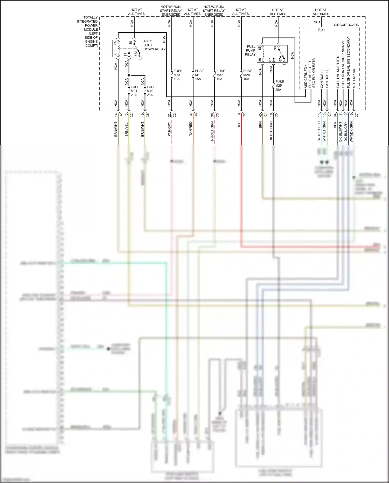 Wiring diagram computer data lines system for Jeep Grand Cherokee WK2 (2010-2013) (69 of 73)