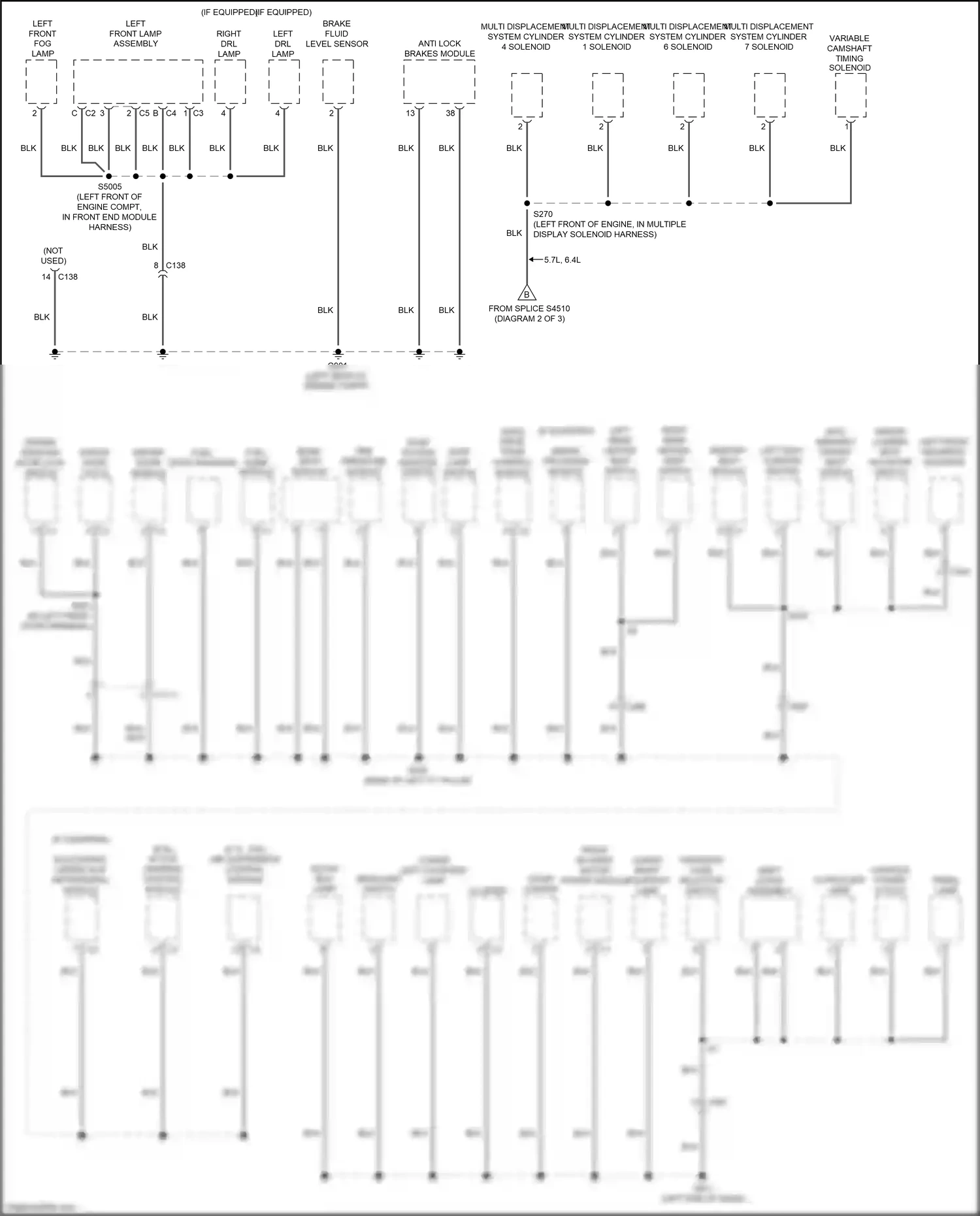 Wiring diagram drive train control module for Jeep Grand Cherokee WK2 (2010-2013) (4 of 4)