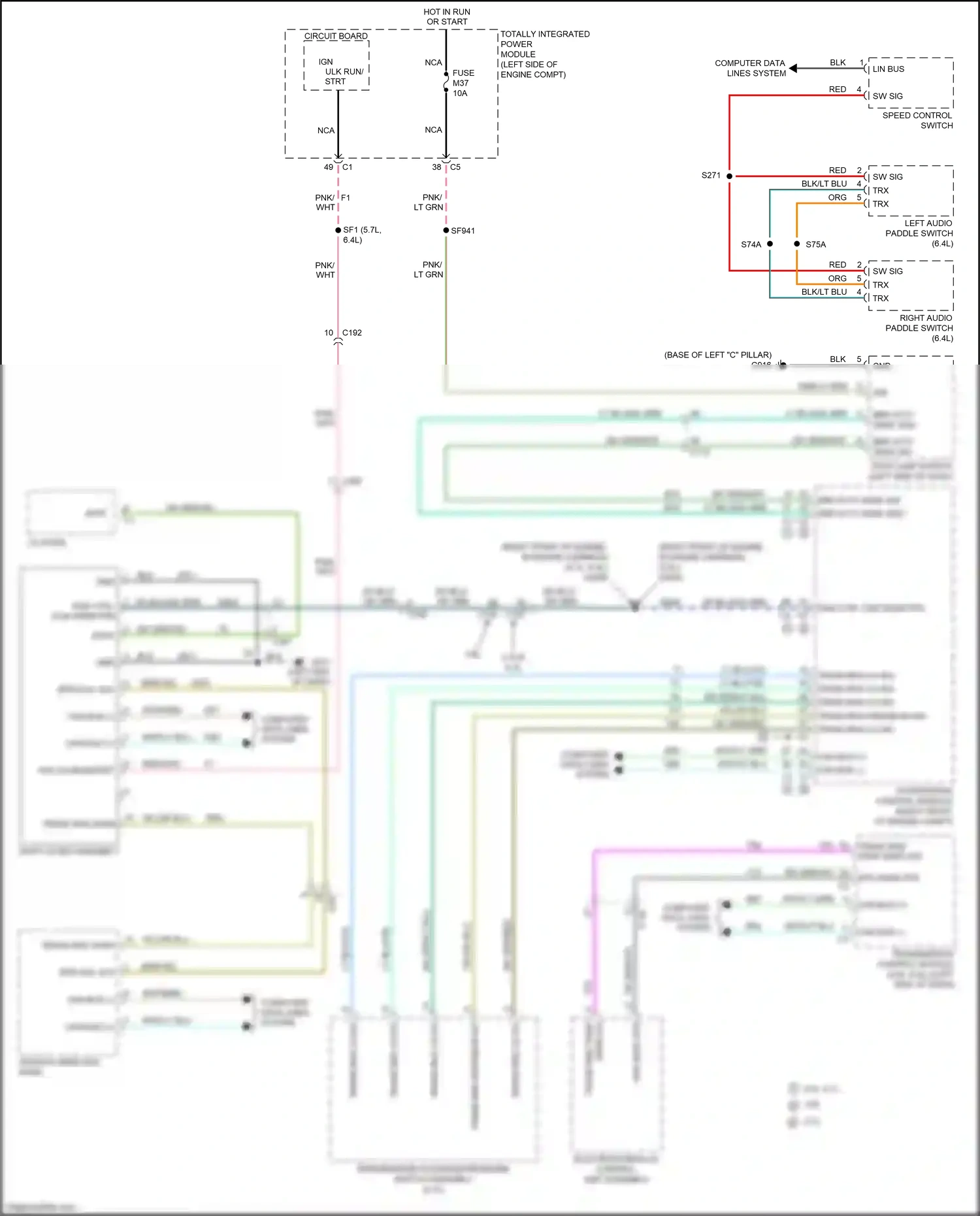 Wiring diagram speed control switch for Jeep Grand Cherokee WK2 (2010-2013) (9 of 9)