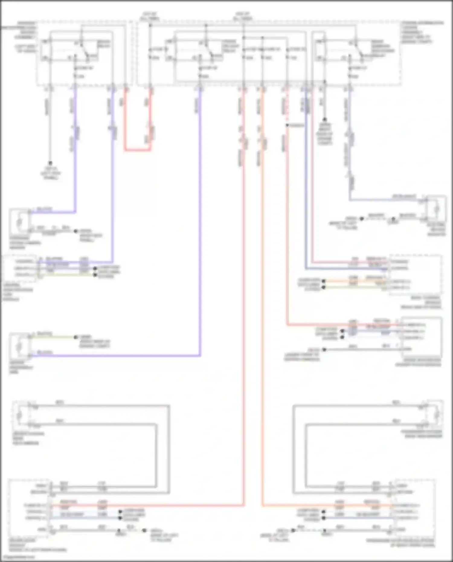 Grand Cherokee Jeep WL (2021-2024): Defoggers circuit