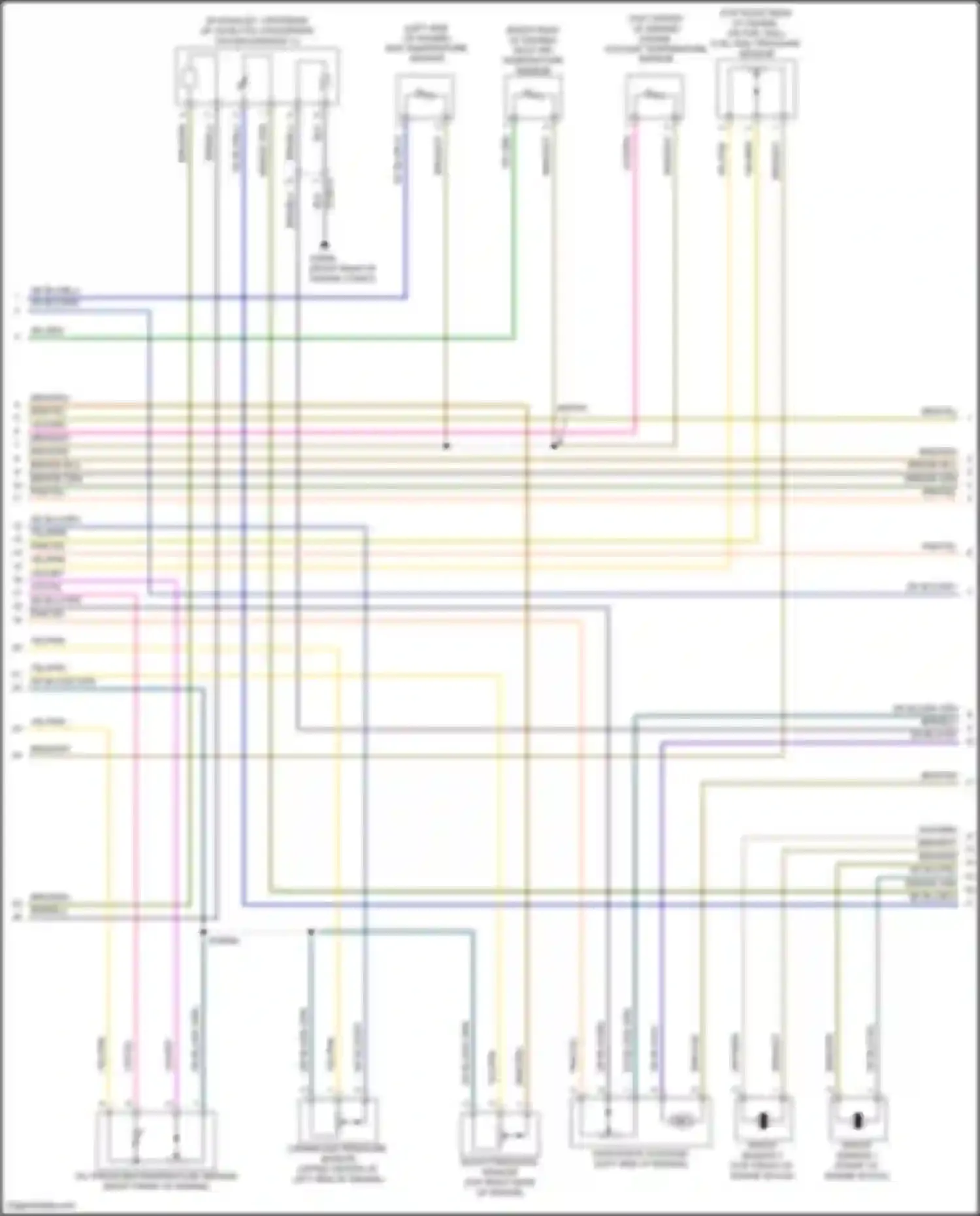 Grand Cherokee Jeep WL (2021-2024): Wiring diagram engine performance 2.0l turbo hybrid, engine controls circuit (2 of 7)