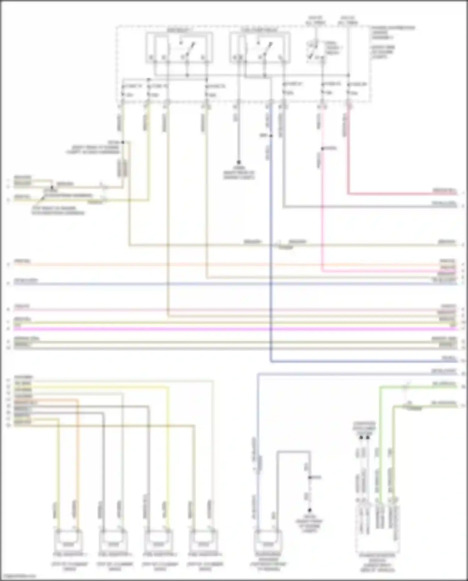 Grand Cherokee Jeep WL (2021-2024): Wiring diagram engine performance 2.0l turbo hybrid, engine controls circuit (4 of 7)