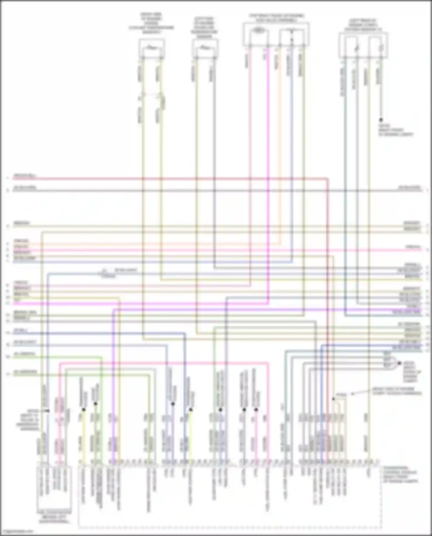 Grand Cherokee Jeep WL (2021-2024): Wiring diagram engine performance 2.0l turbo hybrid, engine controls circuit (5 of 7)