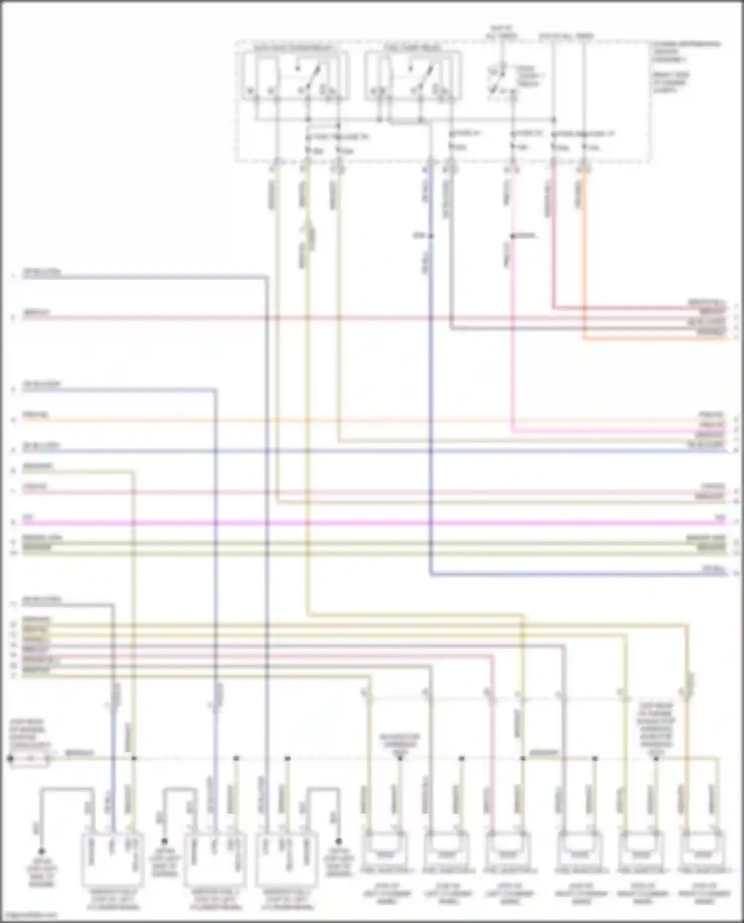 Grand Cherokee Jeep WL (2021-2024): Wiring diagram engine performance 3.6l flex fuel, engine controls circuit (4 of 7)